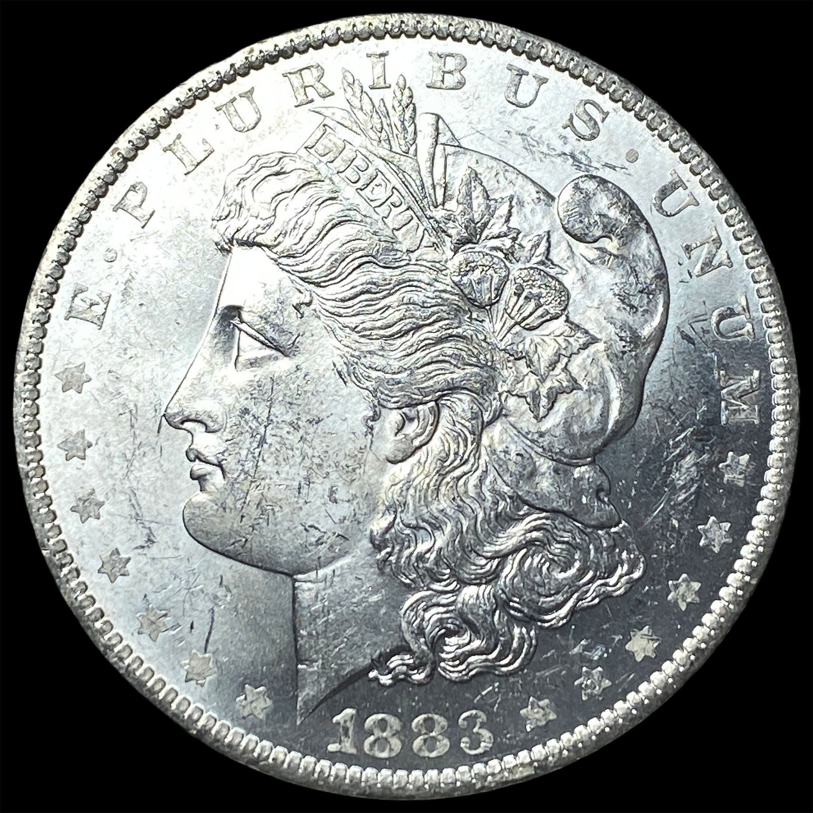1883-O Silver Morgan Dollar GEM BU: 1883-O Silver Morgan Dollar GEM BU