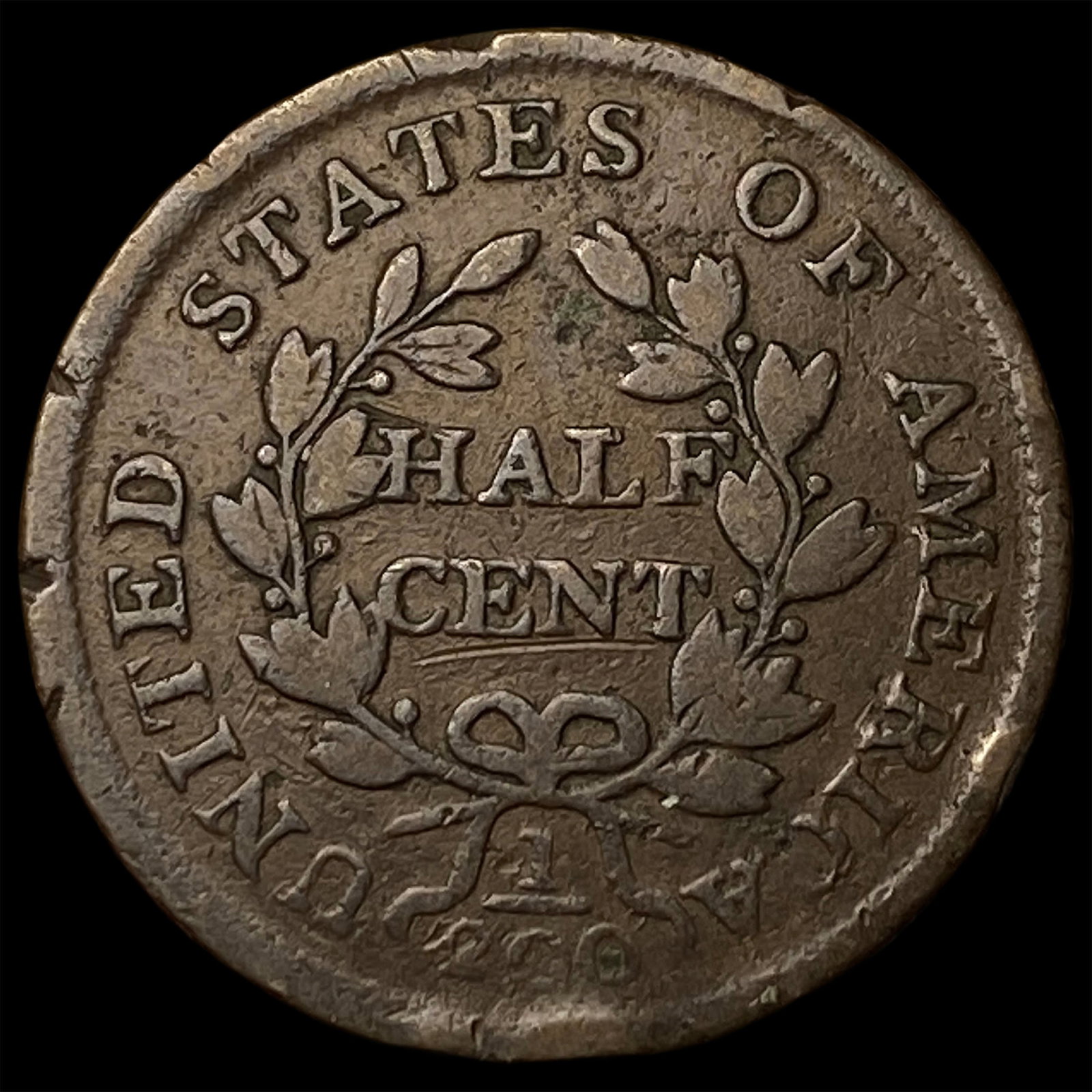 1804 Copper Half Cent HIGH GRADE - 2