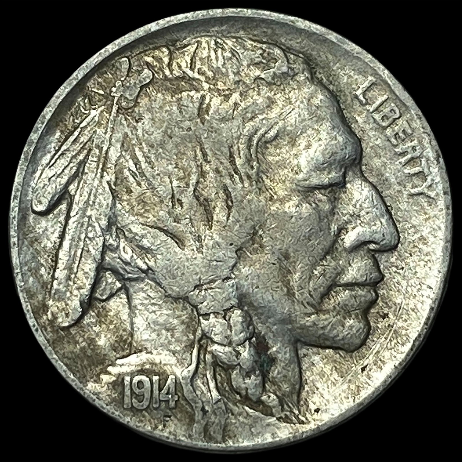 1914 Buffalo Nickel NEARLY UNCIRCULATED (1 of 2)