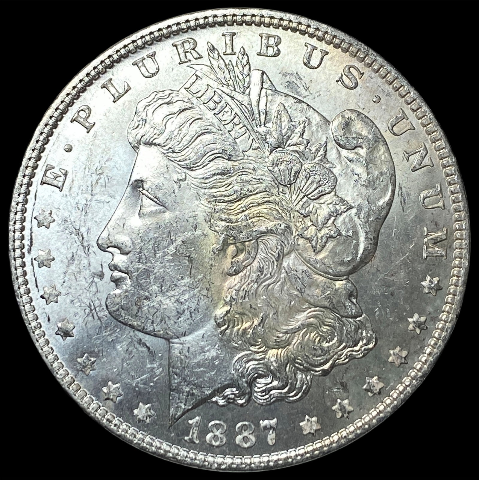 1887 Morgan Silver Dollar GEM BU (1 of 2)