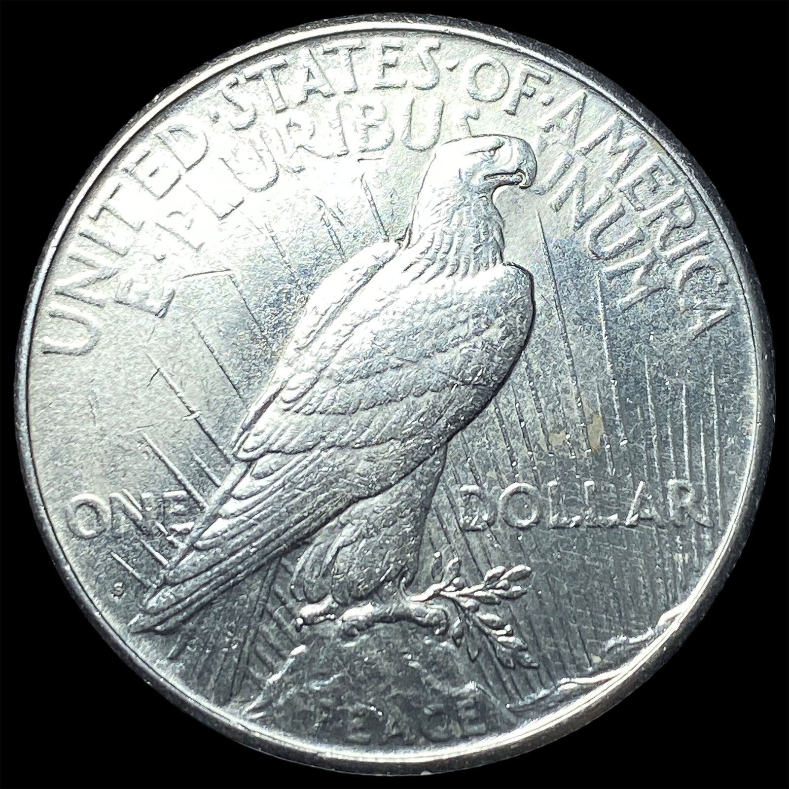 1925 Silver Peace Dollar CLOSELY UNCIRCULATED - 2