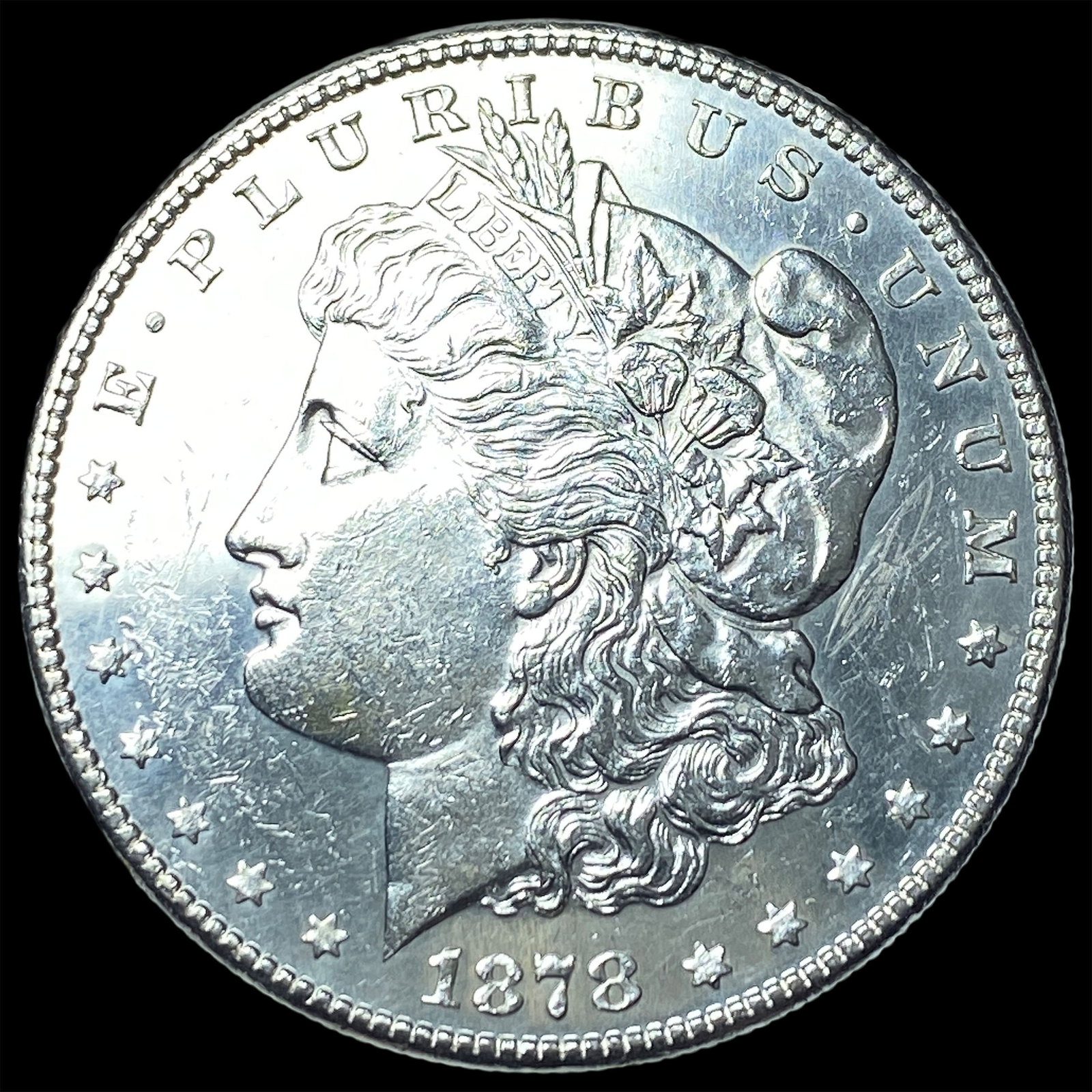 1878-S Silver Morgan Dollar UNCIRCULATED: 1878-S Silver Morgan Dollar UNCIRCULATED