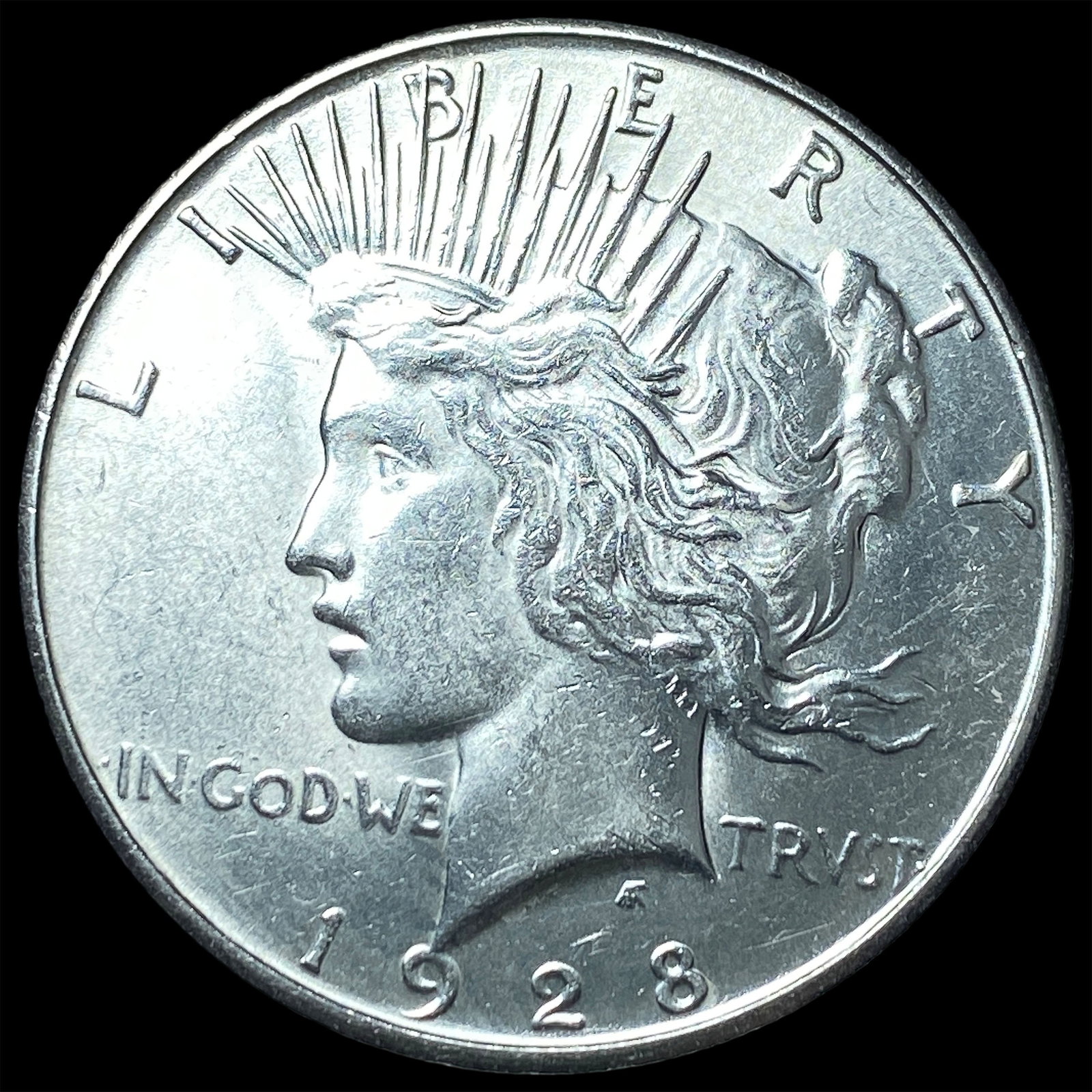 1928-S Silver Peace Dollar UNCIRCULATED: 1928-S Silver Peace Dollar UNCIRCULATED