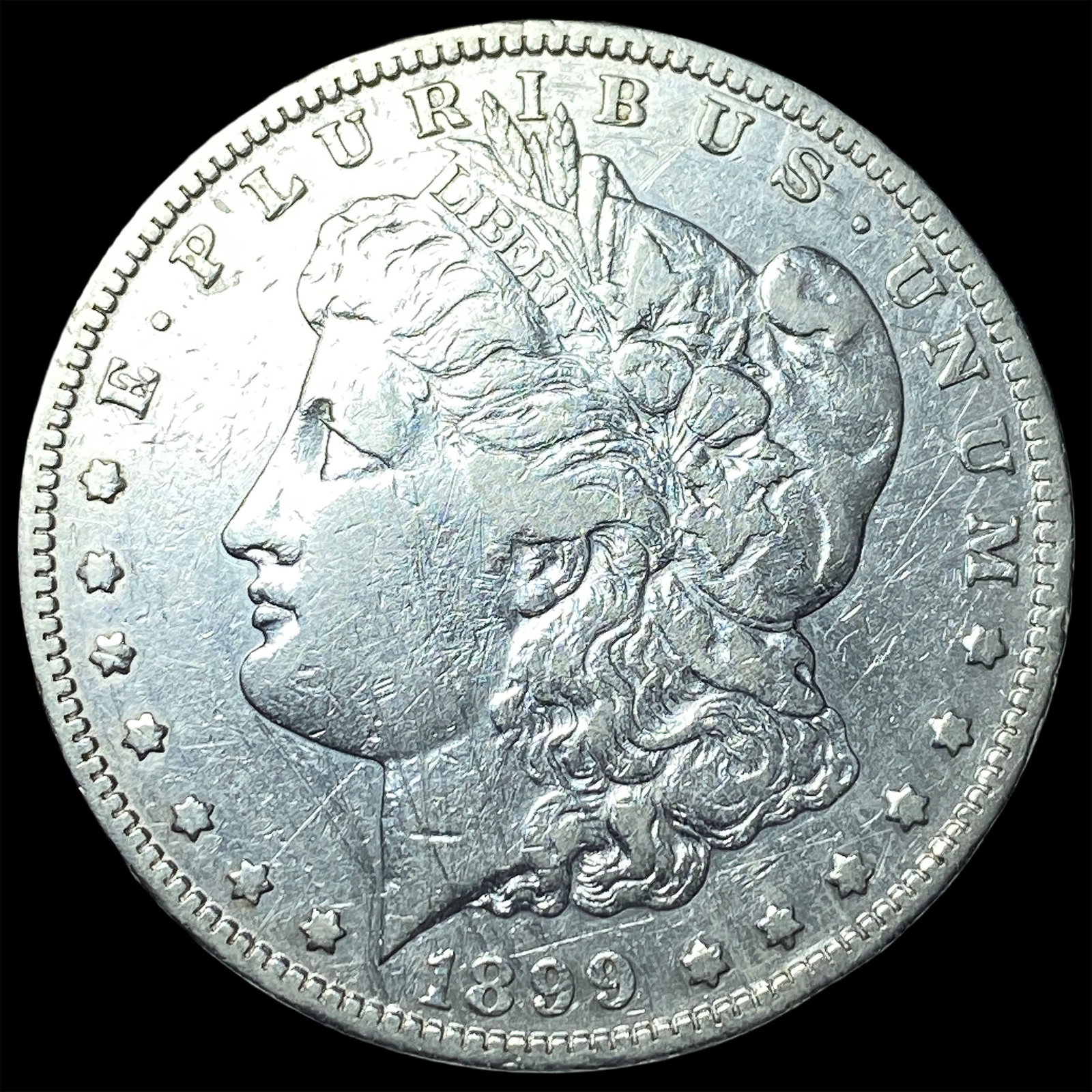 1899 Morgan Silver Dollar LIGHTLY CIRCULATED: 1899 Morgan Silver Dollar LIGHTLY CIRCULATED