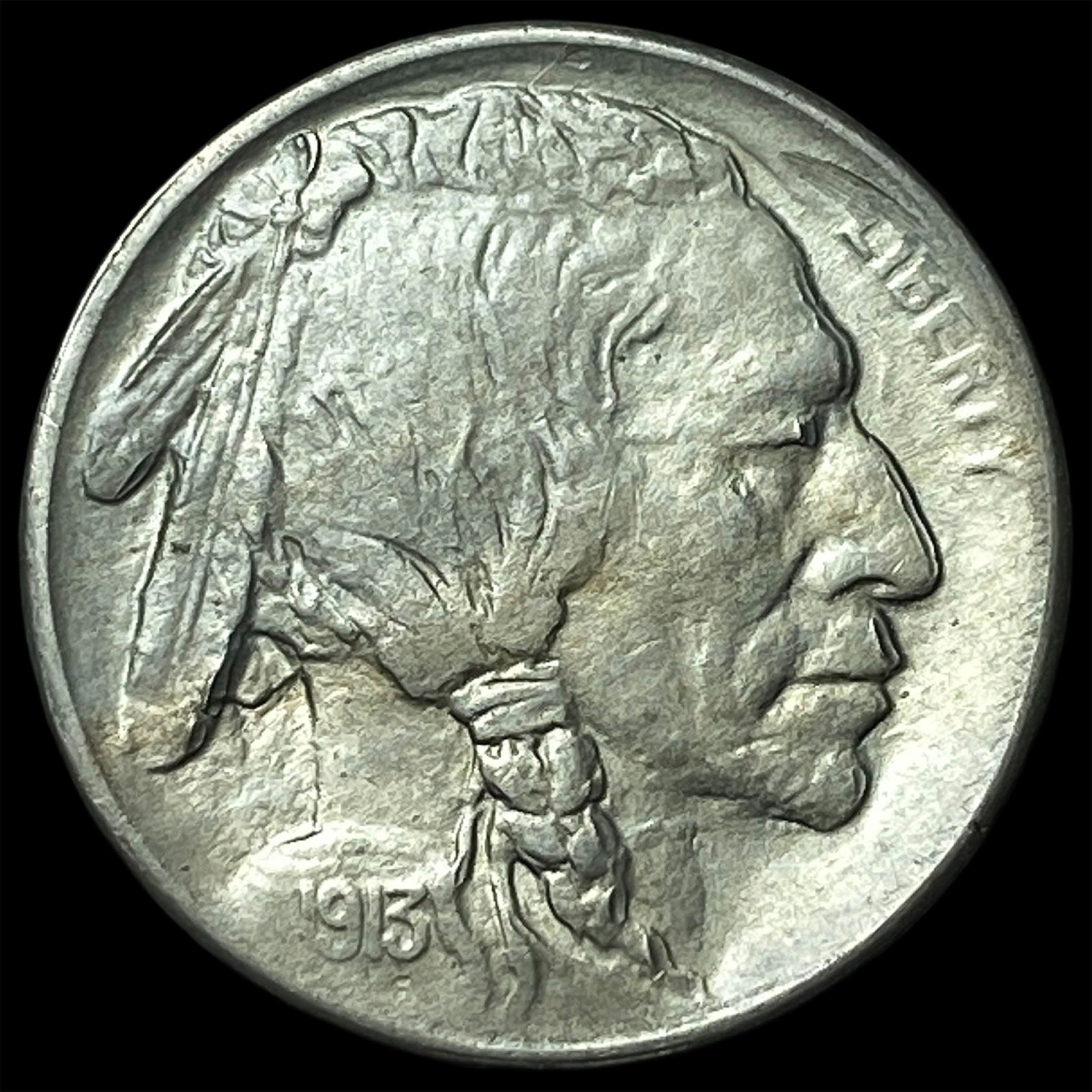 1913-S Buffalo Nickel UNCIRCULATED: 1913-S Buffalo Nickel UNCIRCULATED