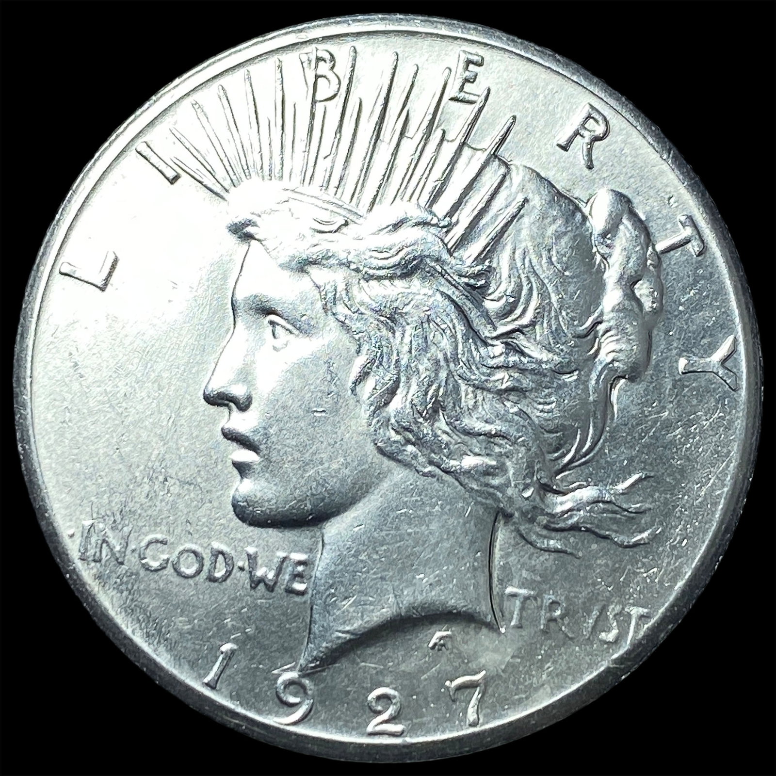 1927 Silver Peace Dollar UNCIRCULATED: 1927 Silver Peace Dollar UNCIRCULATED