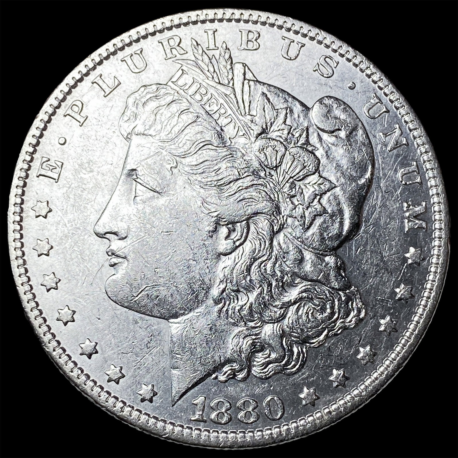1880-O Silver Morgan Dollar CLOSELY UNCIRCULATED: 1880-O Silver Morgan Dollar CLOSELY UNCIRCULATED