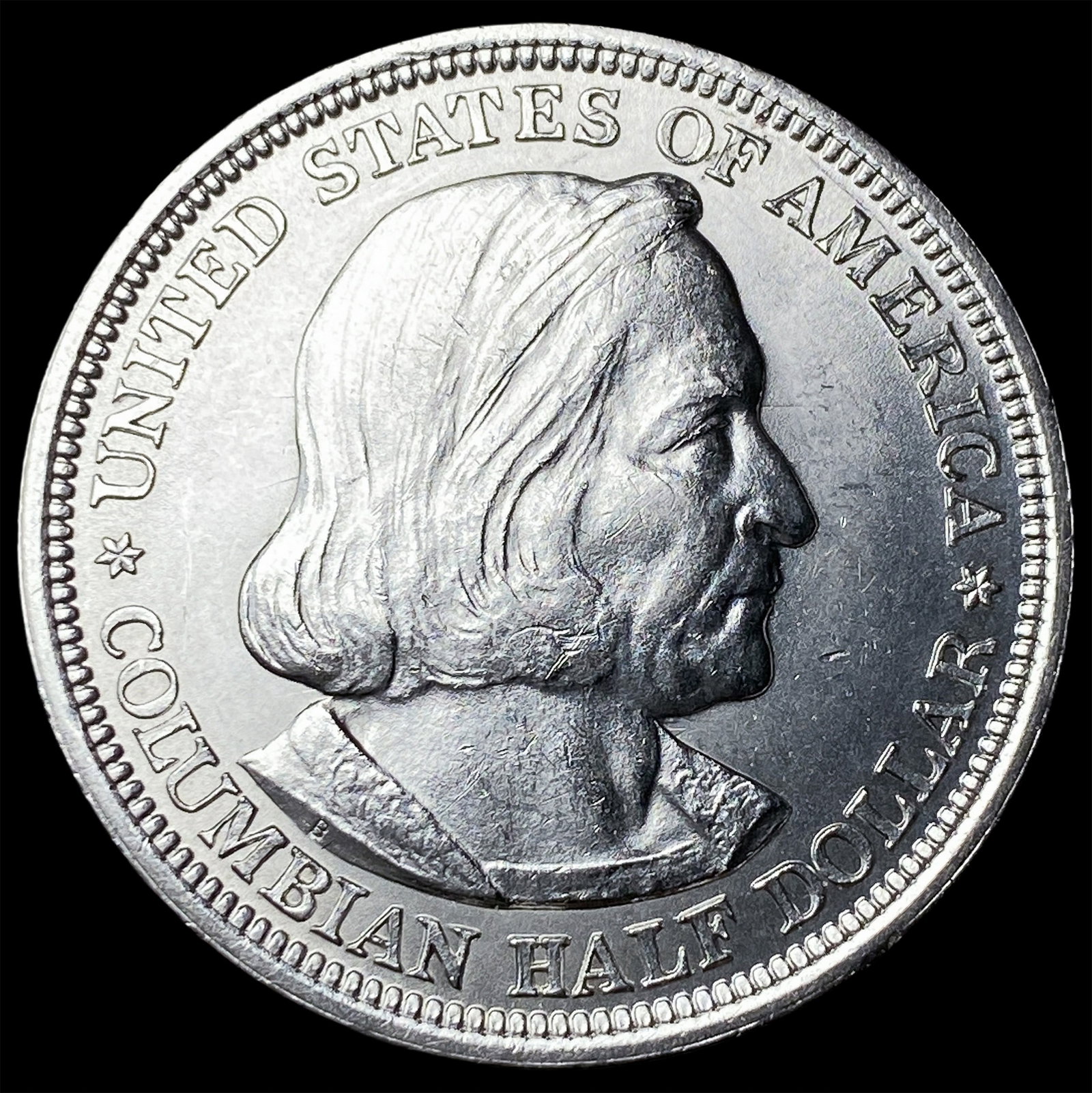 1893 Silver Columbian Expo Half Dollar UNCIRCULATED (1 of 2)