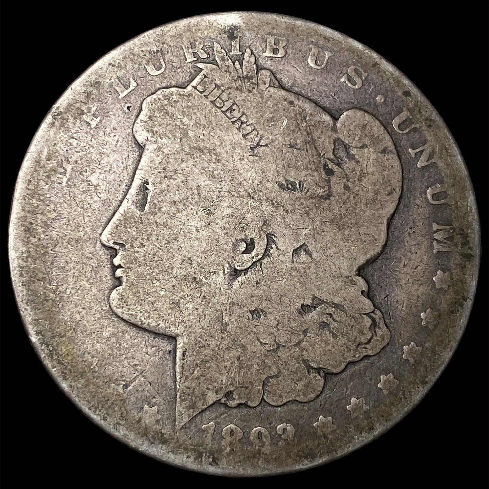1893-CC Silver Morgan Dollar NICELY CIRCULATED: 1893-CC Silver Morgan Dollar NICELY CIRCULATED