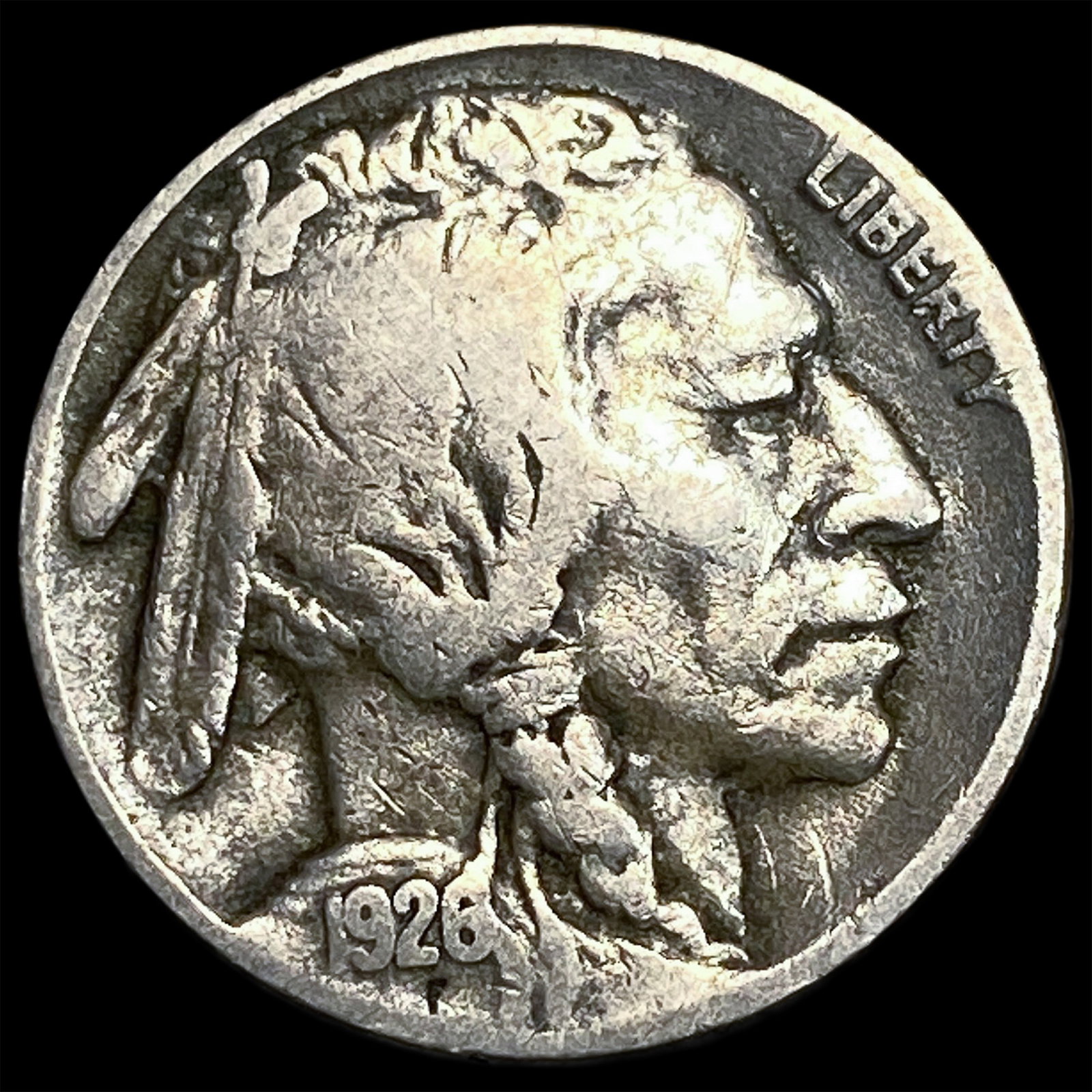 1926-S Buffalo Nickel LIGHTLY CIRCULATED: 1926-S Buffalo Nickel LIGHTLY CIRCULATED