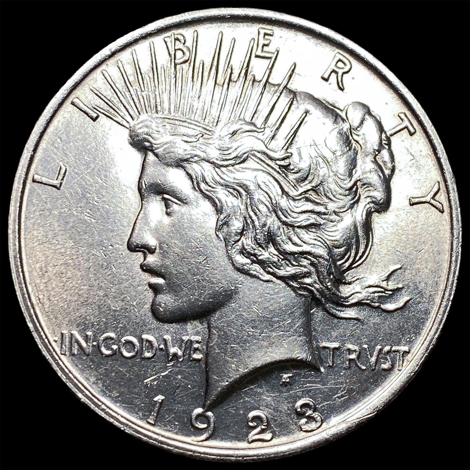 1923 Silver Peace Dollar UNCIRCULATED: 1923 Silver Peace Dollar UNCIRCULATED