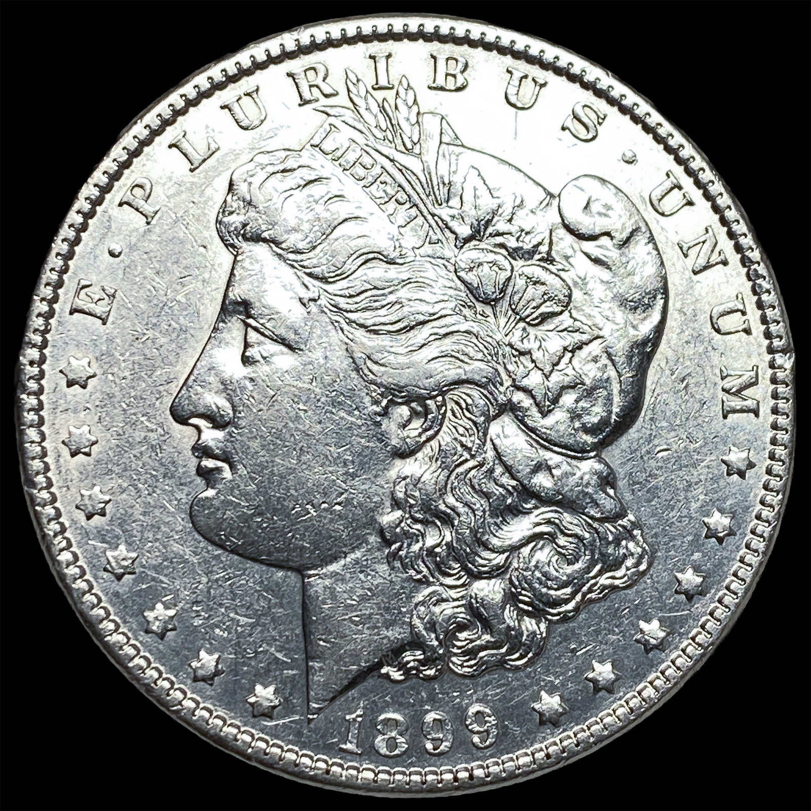 1899 Morgan Silver Dollar CLOSELY UNCIRCULATED: 1899 Morgan Silver Dollar CLOSELY UNCIRCULATED