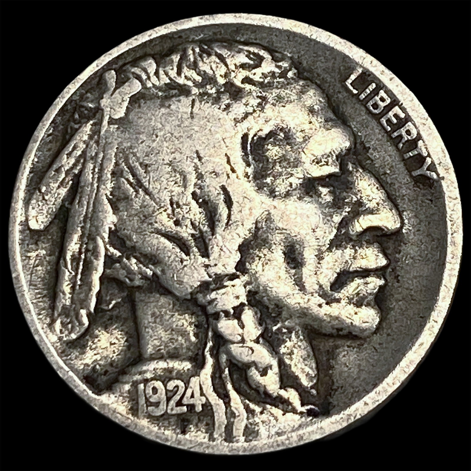1924-D Buffalo Nickel LIGHTLY CIRCULATED (1 of 2)