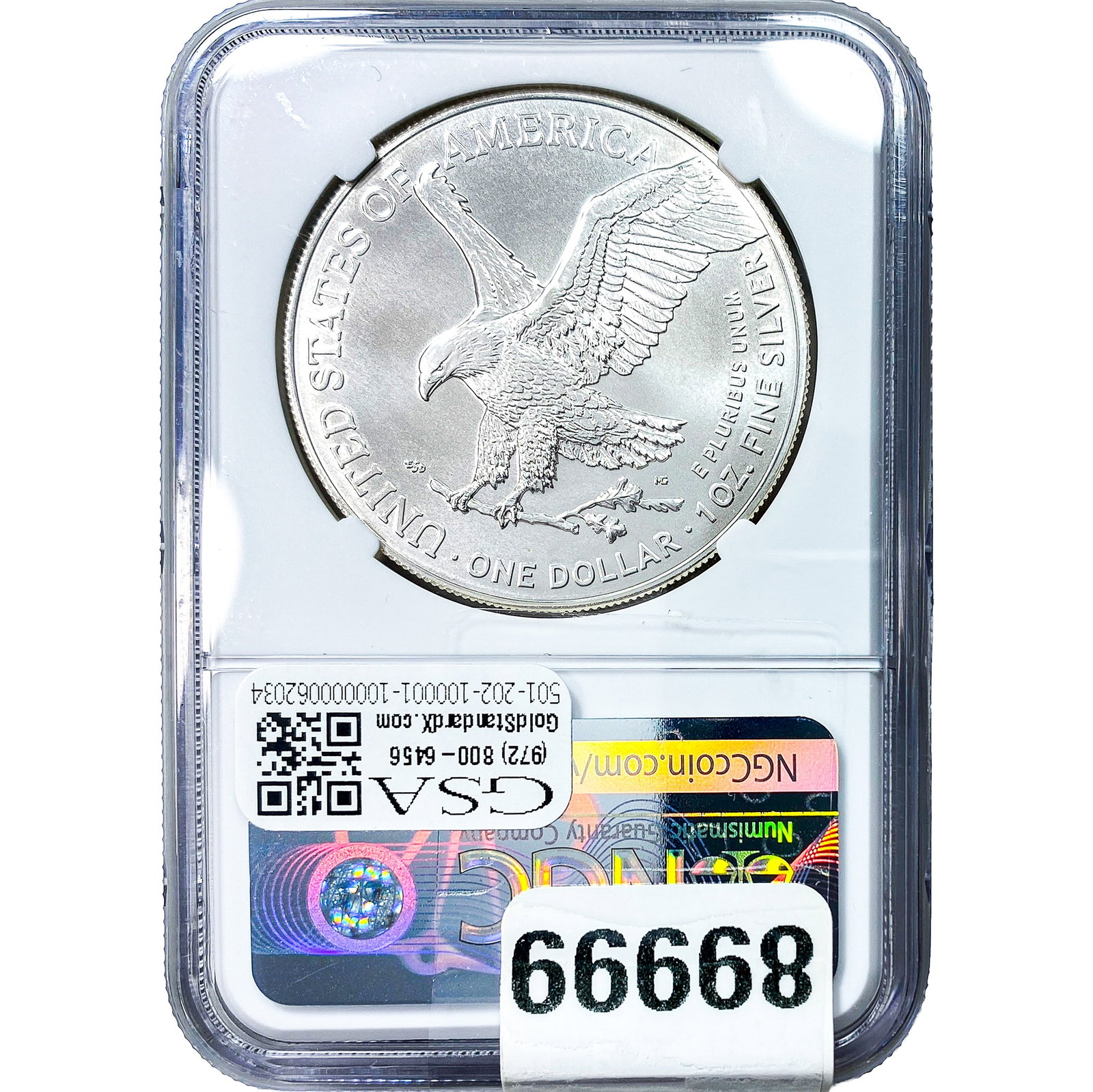2023 Silver Eagle NGC MS70 - 2