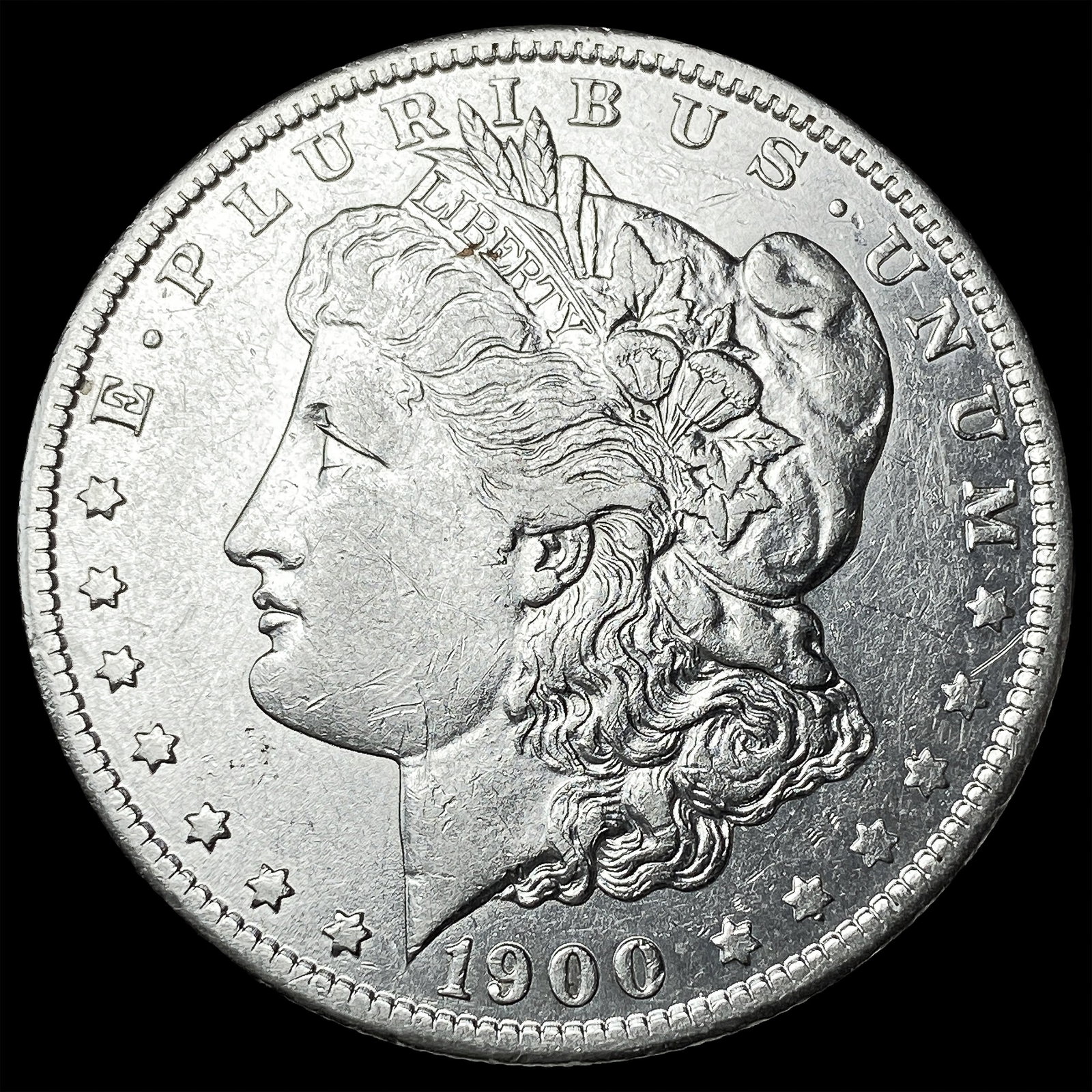 1900-O/CC Silver Morgan Dollar CLOSELY UNCIRCULATED: 1900-O/CC Silver Morgan Dollar CLOSELY UNCIRCULATED