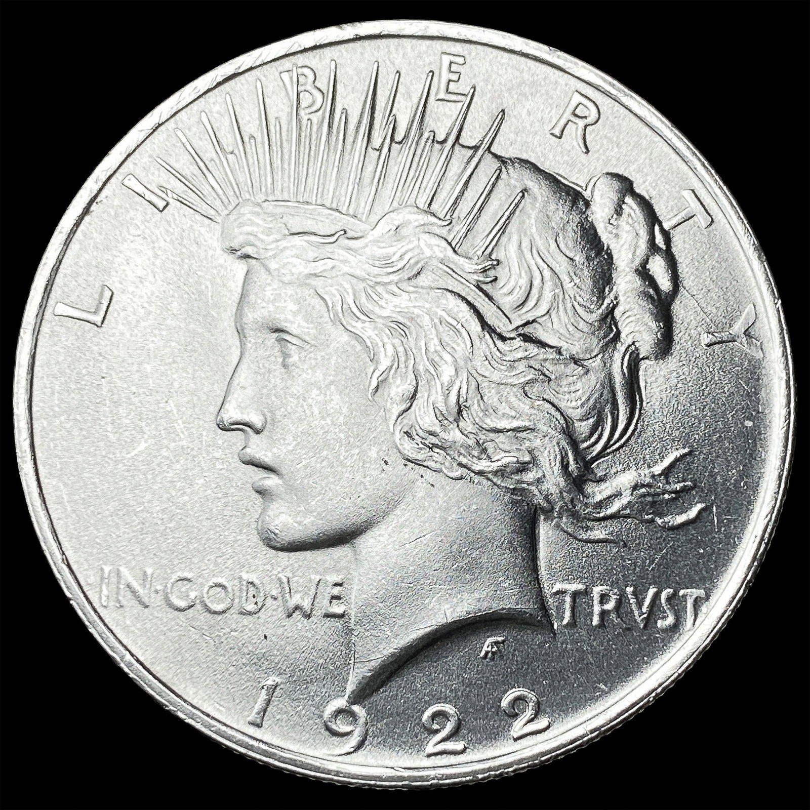 1922 Silver Peace Dollar CHOICE BU: 1922 Silver Peace Dollar CHOICE BU
