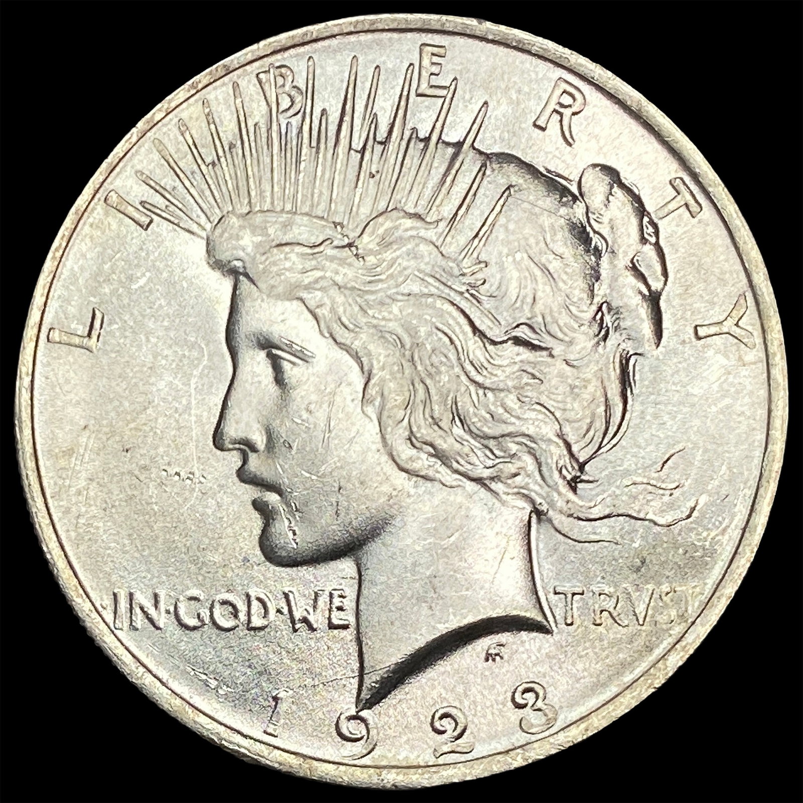 1923 Silver Peace Dollar UNCIRCULATED: 1923 Silver Peace Dollar UNCIRCULATED