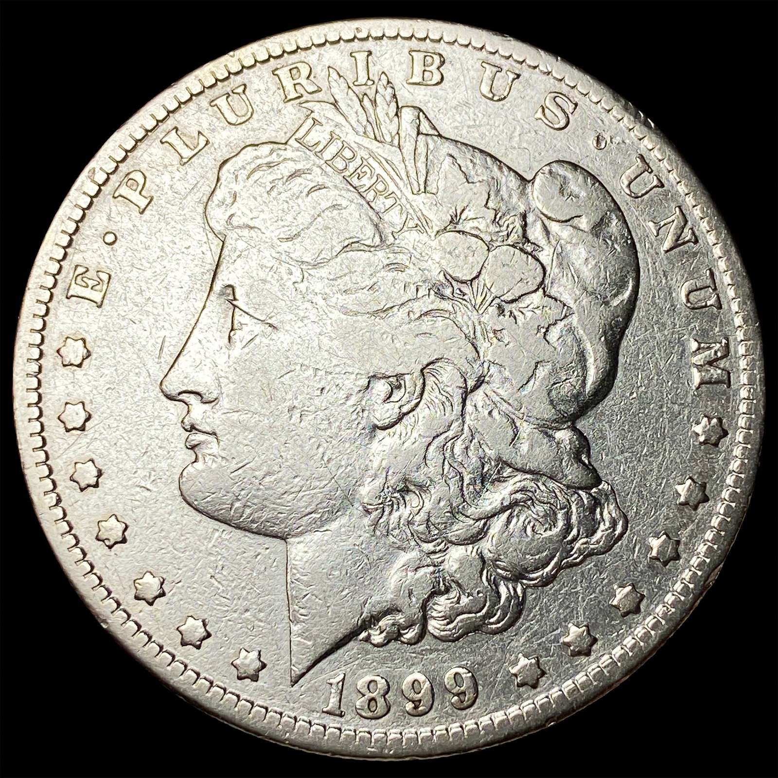 1899-S Silver Morgan Dollar LIGHTLY CIRCULATED: 1899-S Silver Morgan Dollar LIGHTLY CIRCULATED