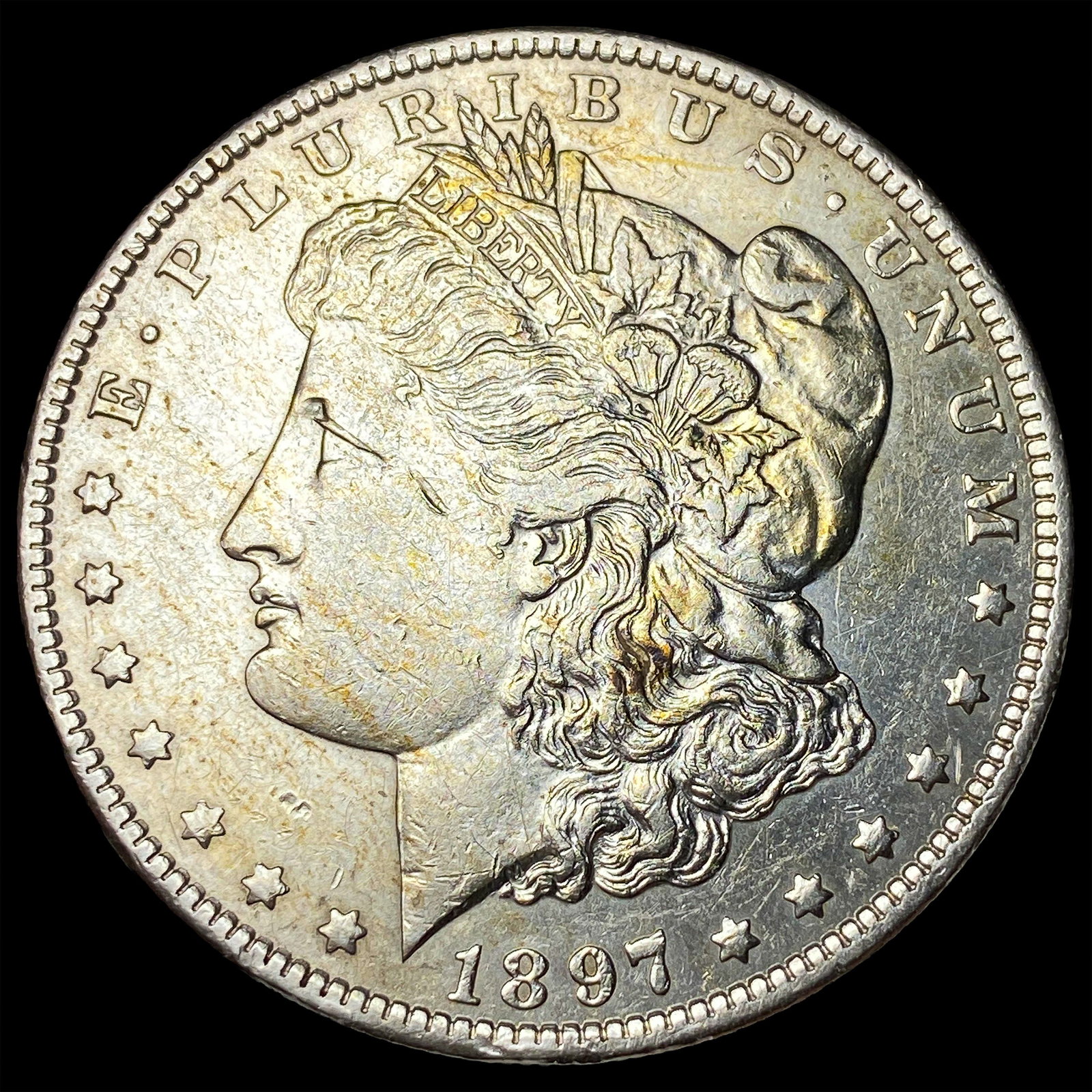 1897-O Silver Morgan Dollar CLOSELY UNCIRCULATED: 1897-O Silver Morgan Dollar CLOSELY UNCIRCULATED