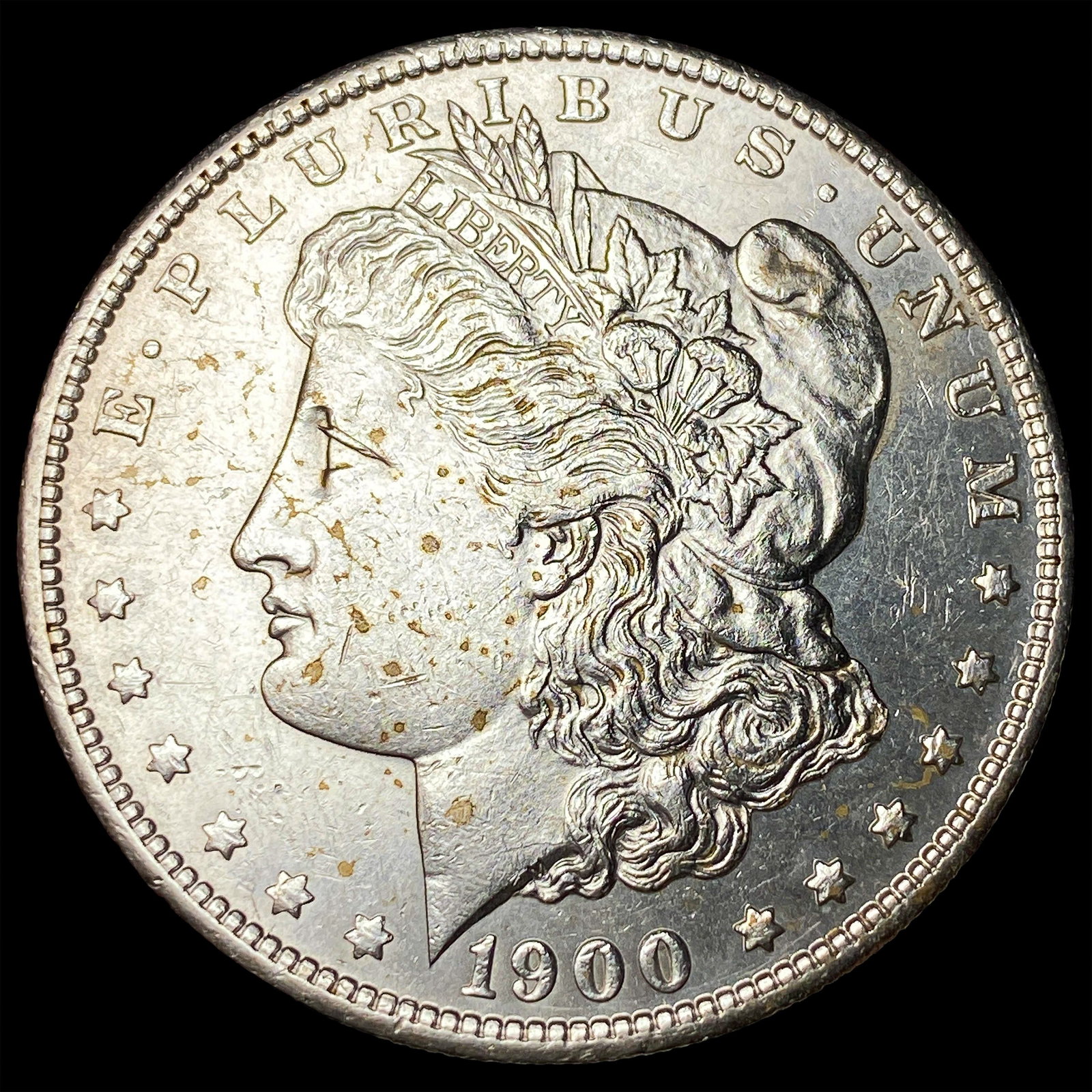 1900-S Silver Morgan Dollar CLOSELY UNCIRCULATED: 1900-S Silver Morgan Dollar CLOSELY UNCIRCULATED