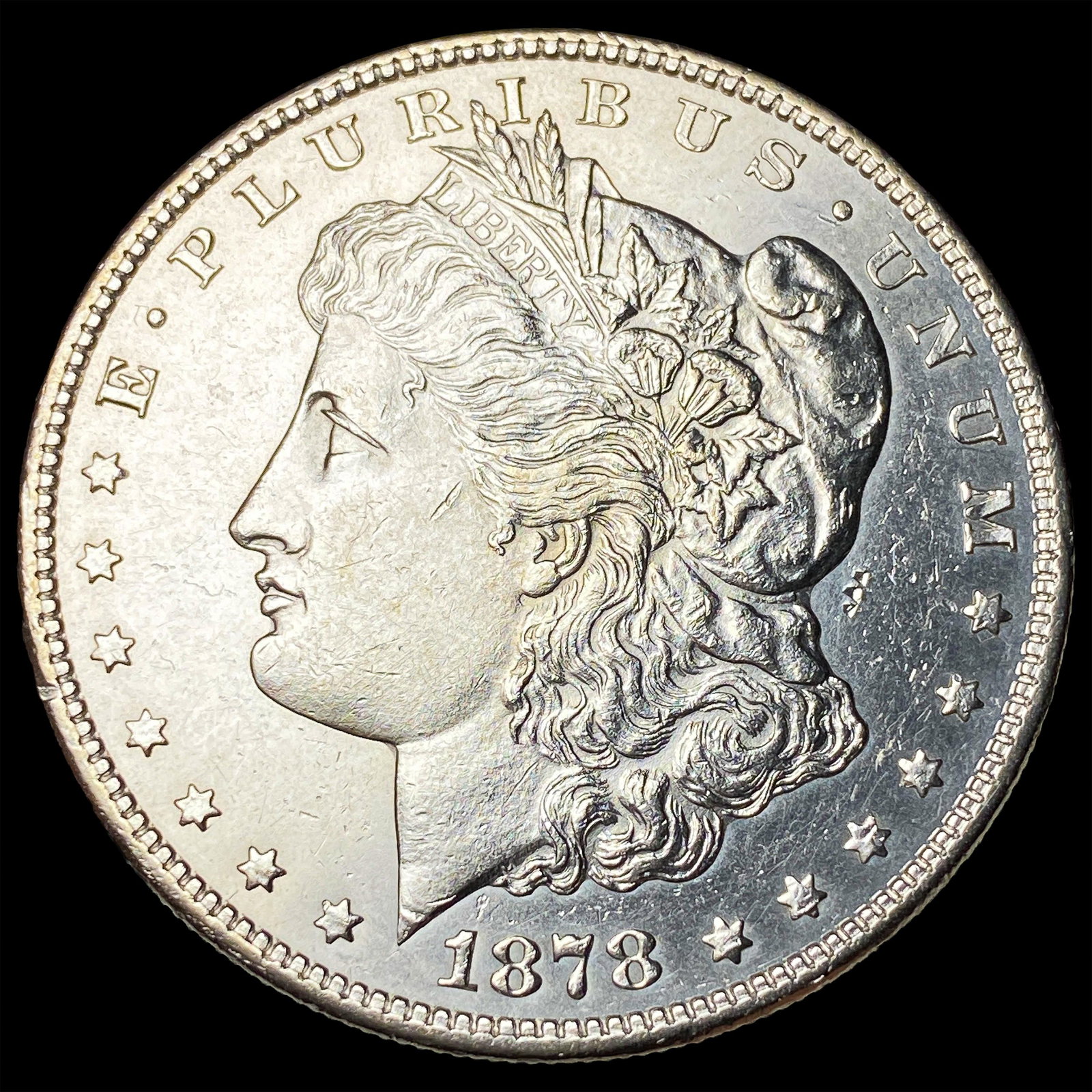 1878-S Silver Morgan Dollar UNCIRCULATED: 1878-S Silver Morgan Dollar UNCIRCULATED