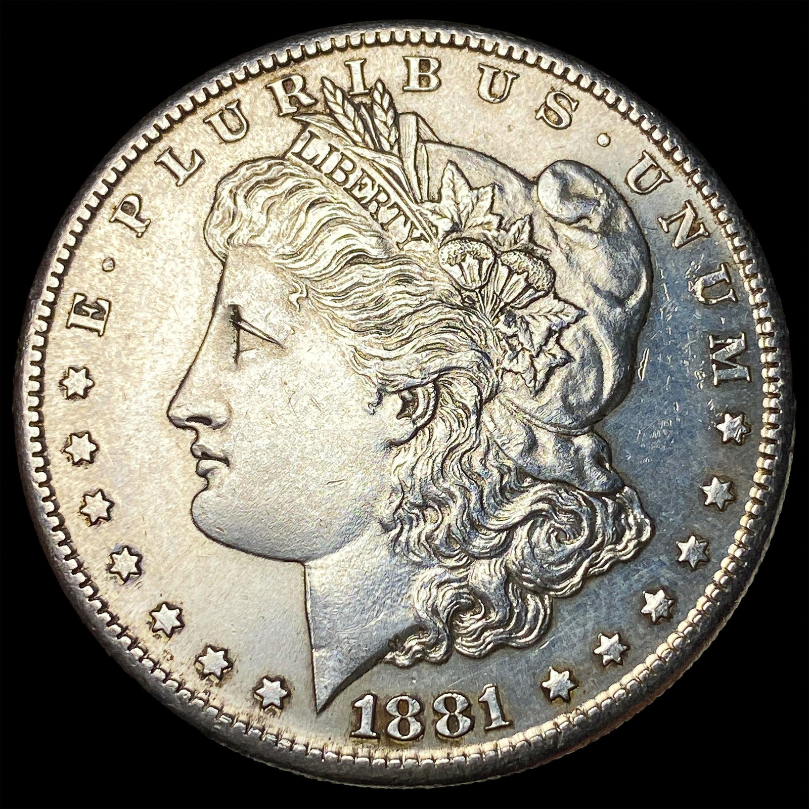 1881-S Silver Morgan Dollar UNCIRCULATED: 1881-S Silver Morgan Dollar UNCIRCULATED