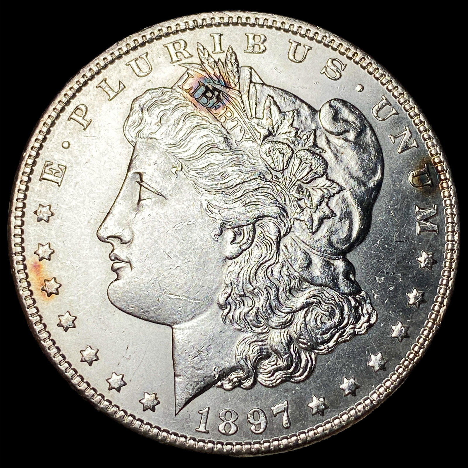 1897 Morgan Silver Dollar UNCIRCULATED: 1897 Morgan Silver Dollar UNCIRCULATED