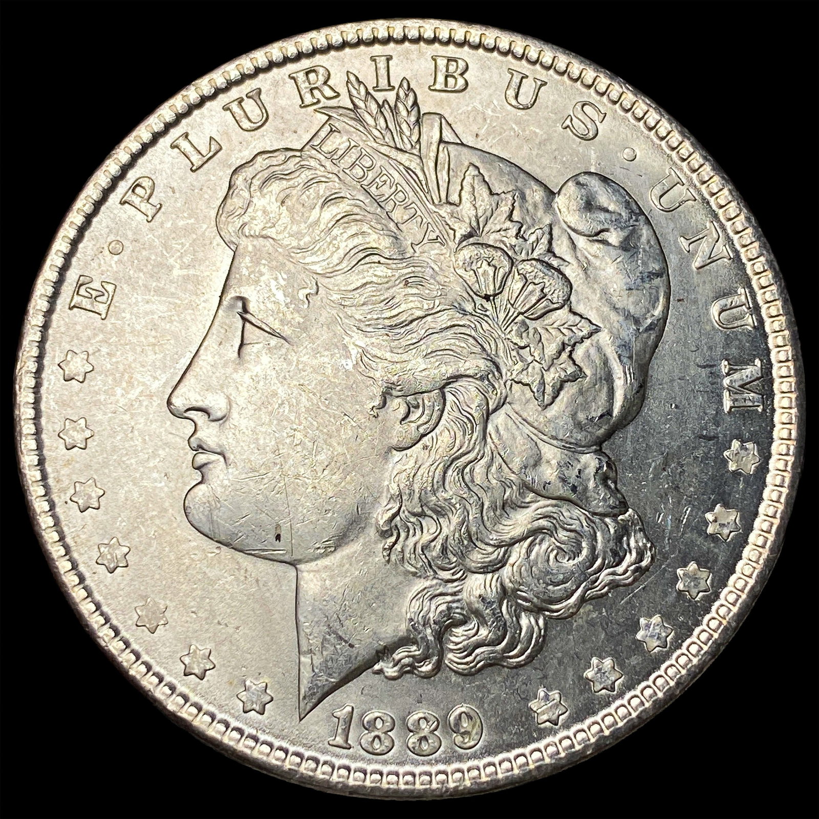 1889 Morgan Silver Dollar UNCIRCULATED: 1889 Morgan Silver Dollar UNCIRCULATED