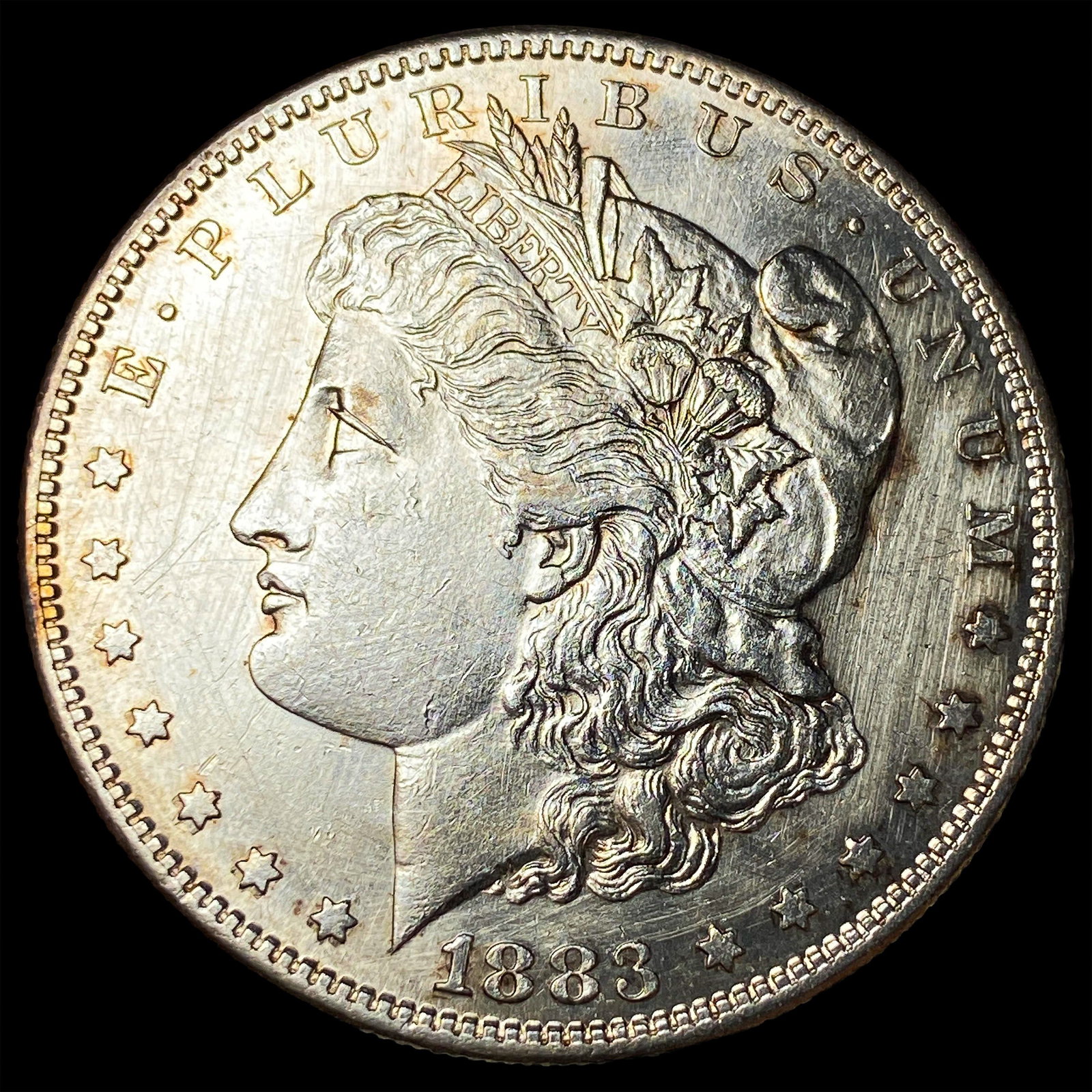 1883-S Silver Morgan Dollar UNCIRCULATED: 1883-S Silver Morgan Dollar UNCIRCULATED