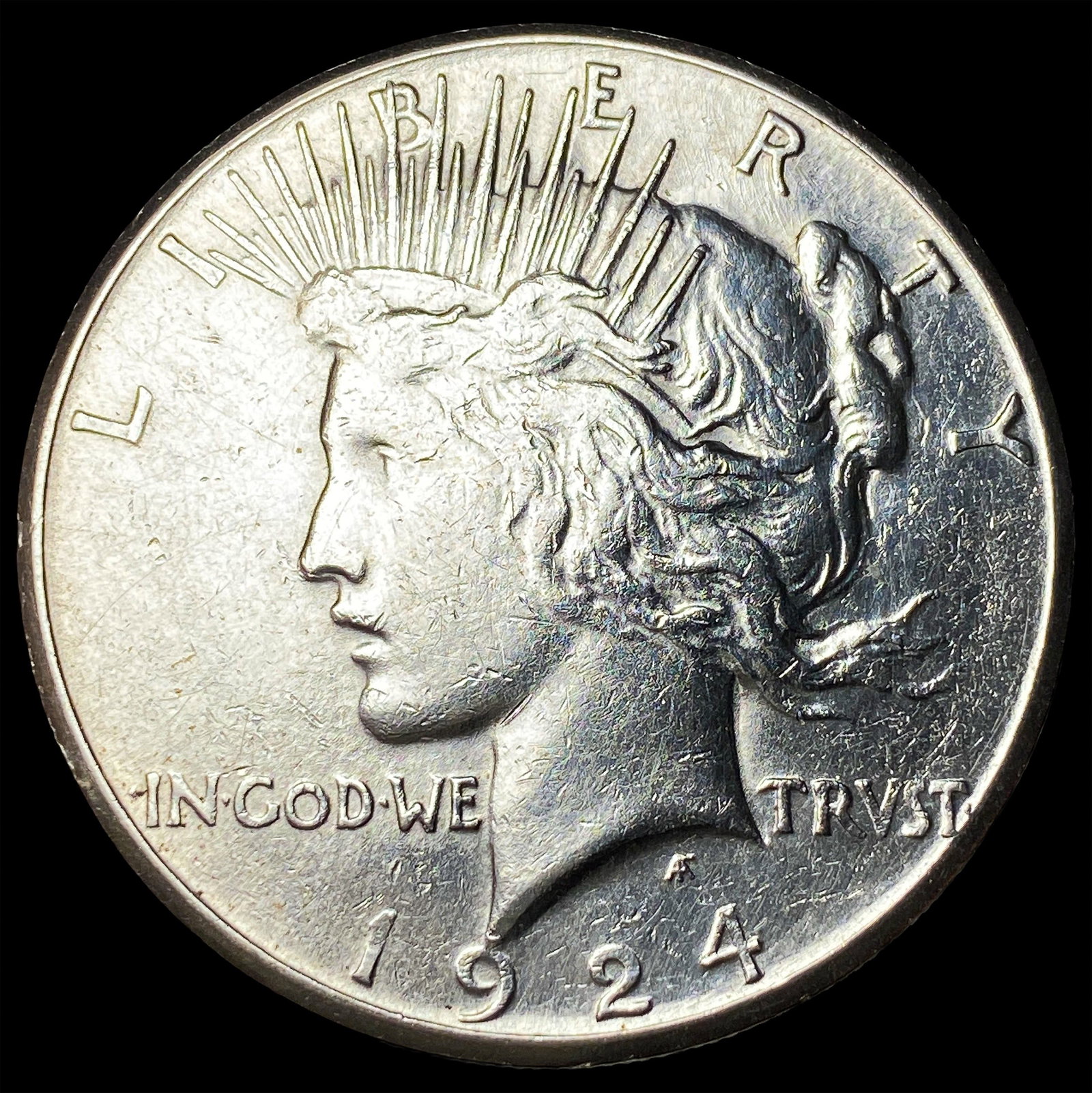 1924-S Silver Peace Dollar HIGH GRADE: 1924-S Silver Peace Dollar HIGH GRADE