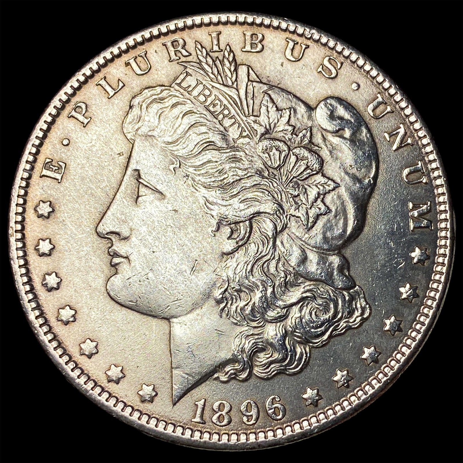 1896 Morgan Silver Dollar UNCIRCULATED: 1896 Morgan Silver Dollar UNCIRCULATED