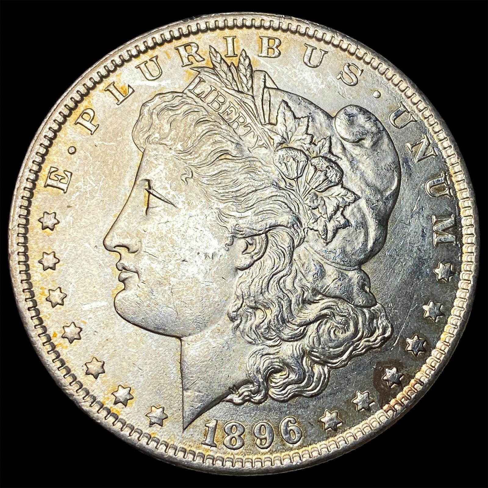 1896 Morgan Silver Dollar UNCIRCULATED: 1896 Morgan Silver Dollar UNCIRCULATED