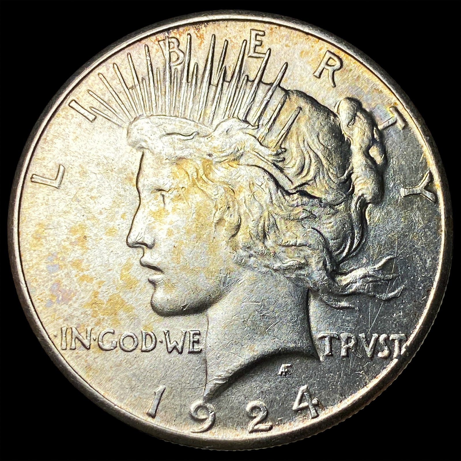 1924-S Silver Peace Dollar UNCIRCULATED: 1924-S Silver Peace Dollar UNCIRCULATED