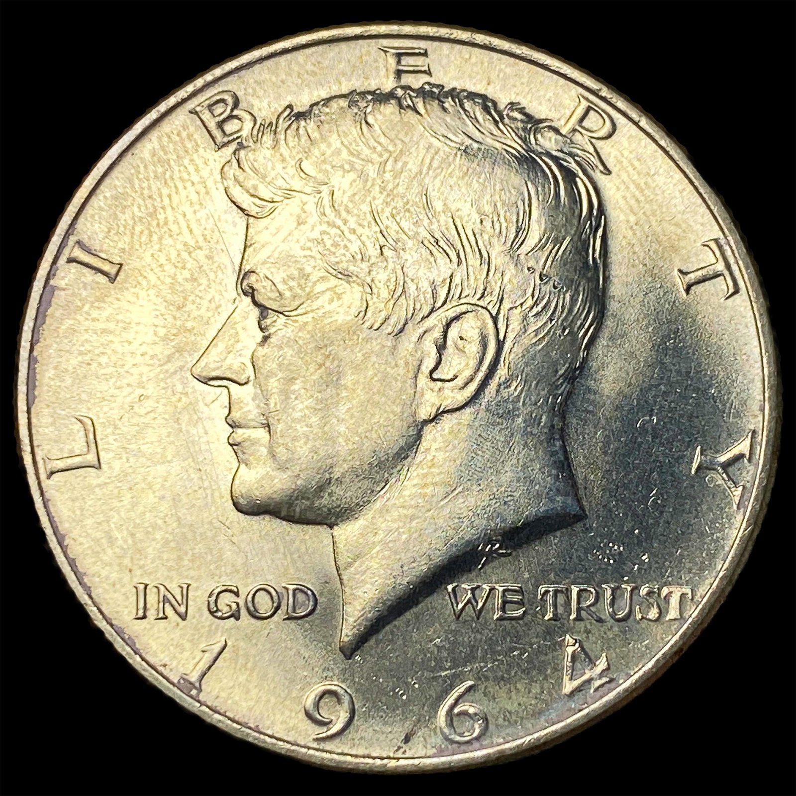 1964-D Silver Half Dollar CHOICE BU: 1964-D Silver Half Dollar CHOICE BU