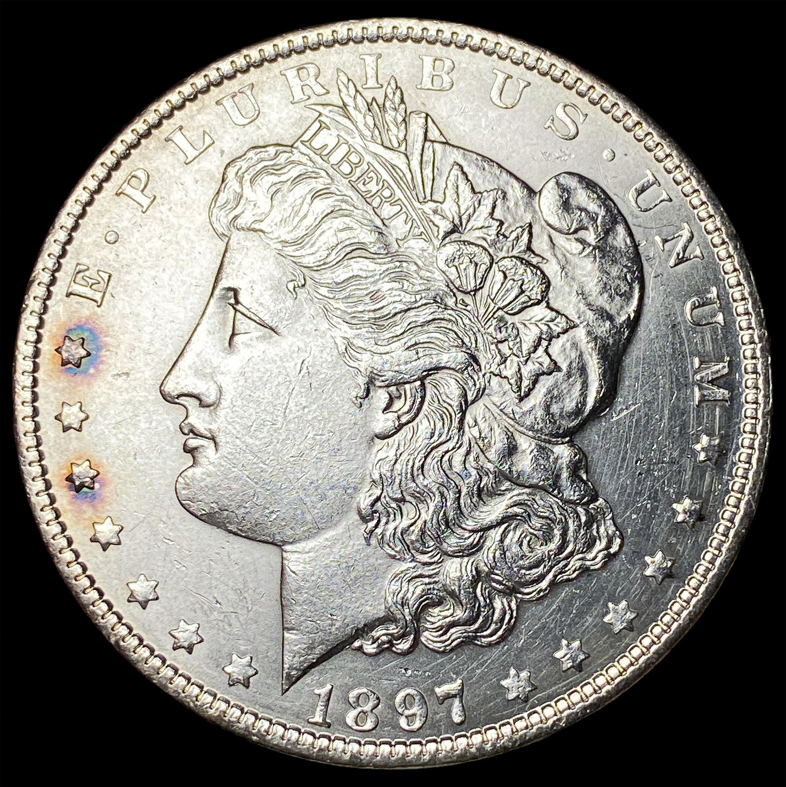 1897 Silver Morgan Dollar UNCIRCULATED: 1897 Silver Morgan Dollar UNCIRCULATED