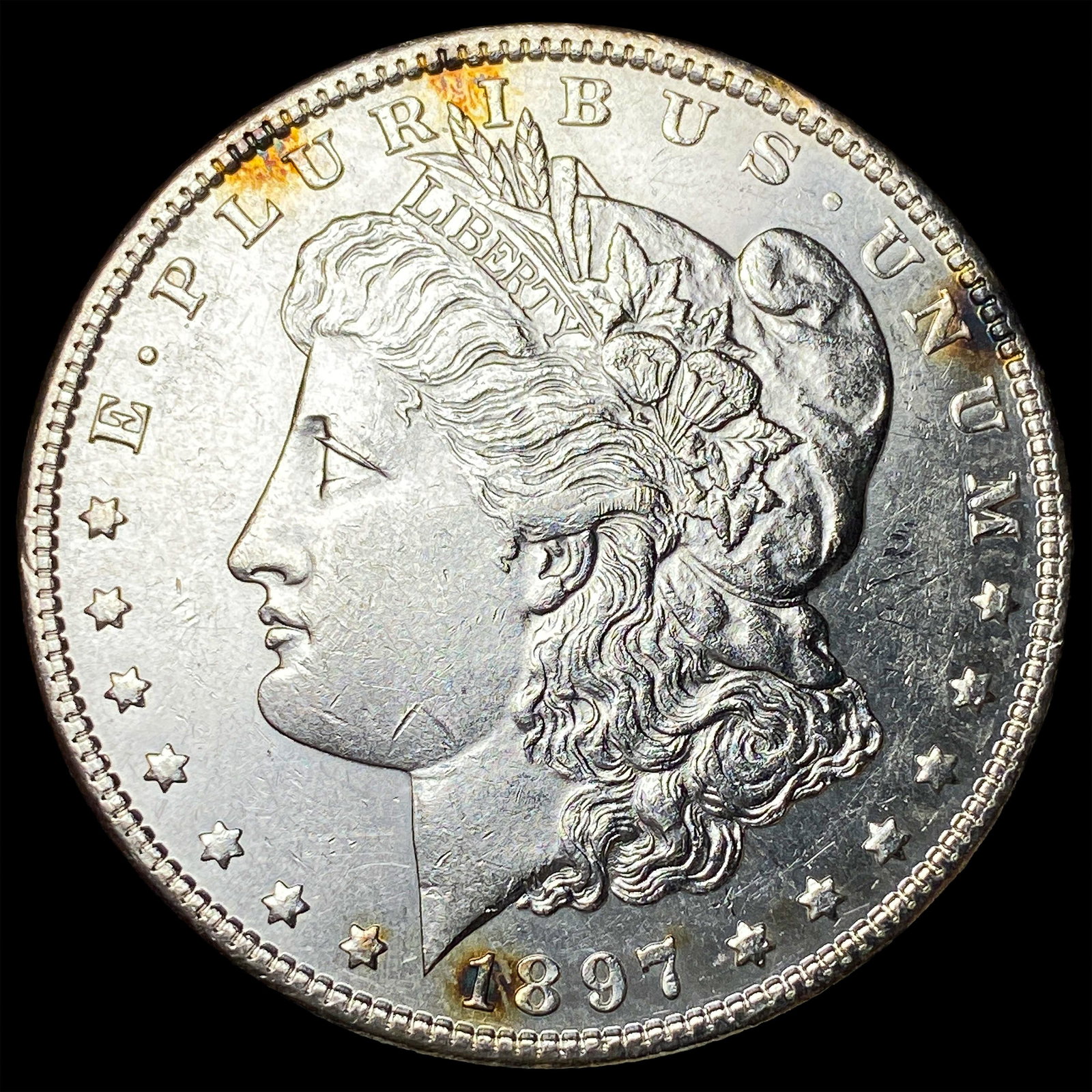 1897-S Silver Morgan Dollar UNCIRCULATED: 1897-S Silver Morgan Dollar UNCIRCULATED