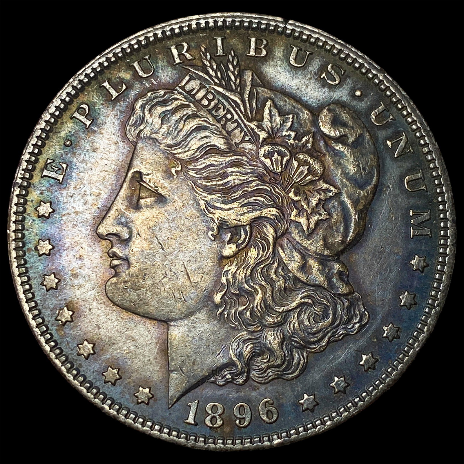 1896 Morgan Silver Dollar UNCIRCULATED: 1896 Morgan Silver Dollar UNCIRCULATED