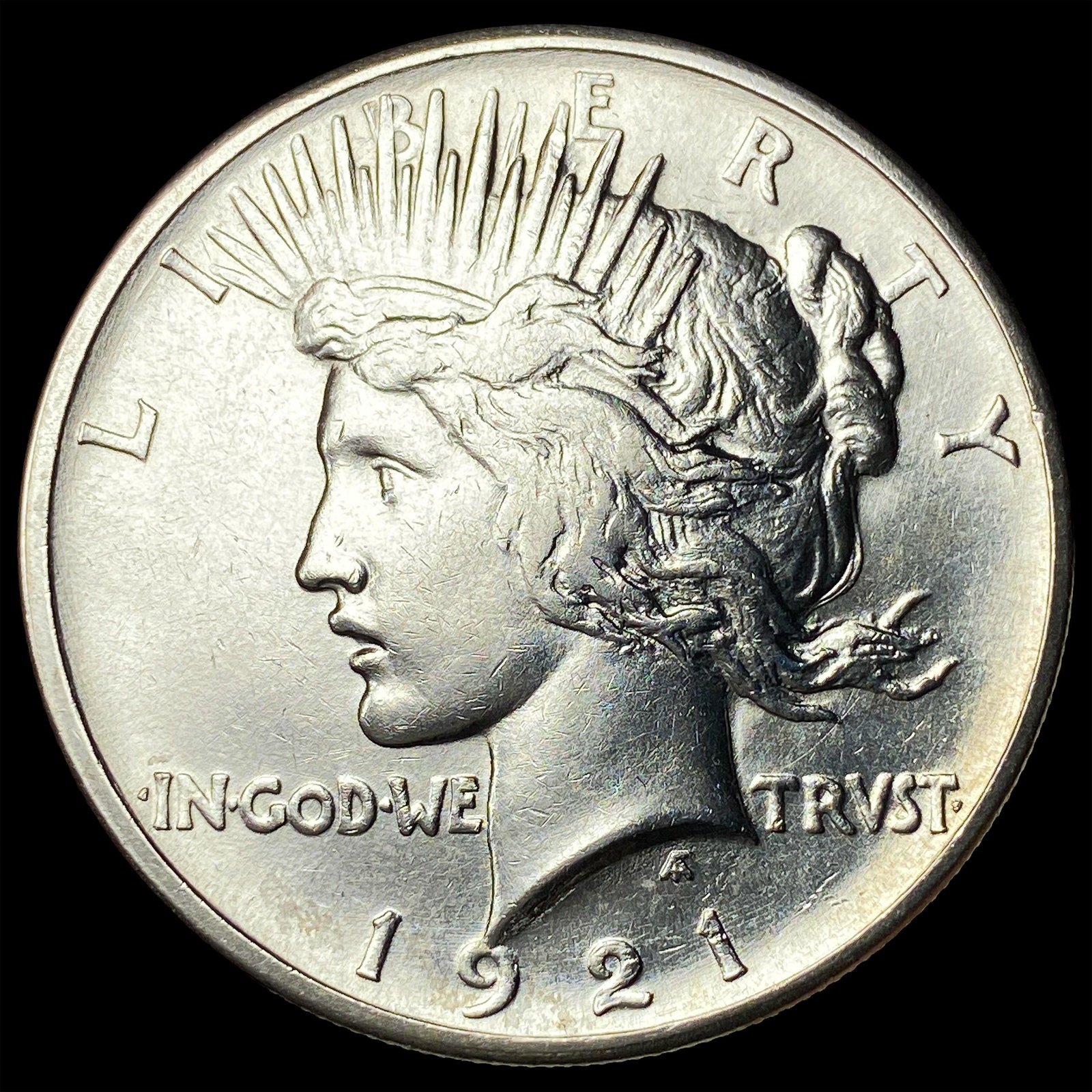 1921 Silver Peace Dollar UNCIRCULATED: 1921 Silver Peace Dollar UNCIRCULATED