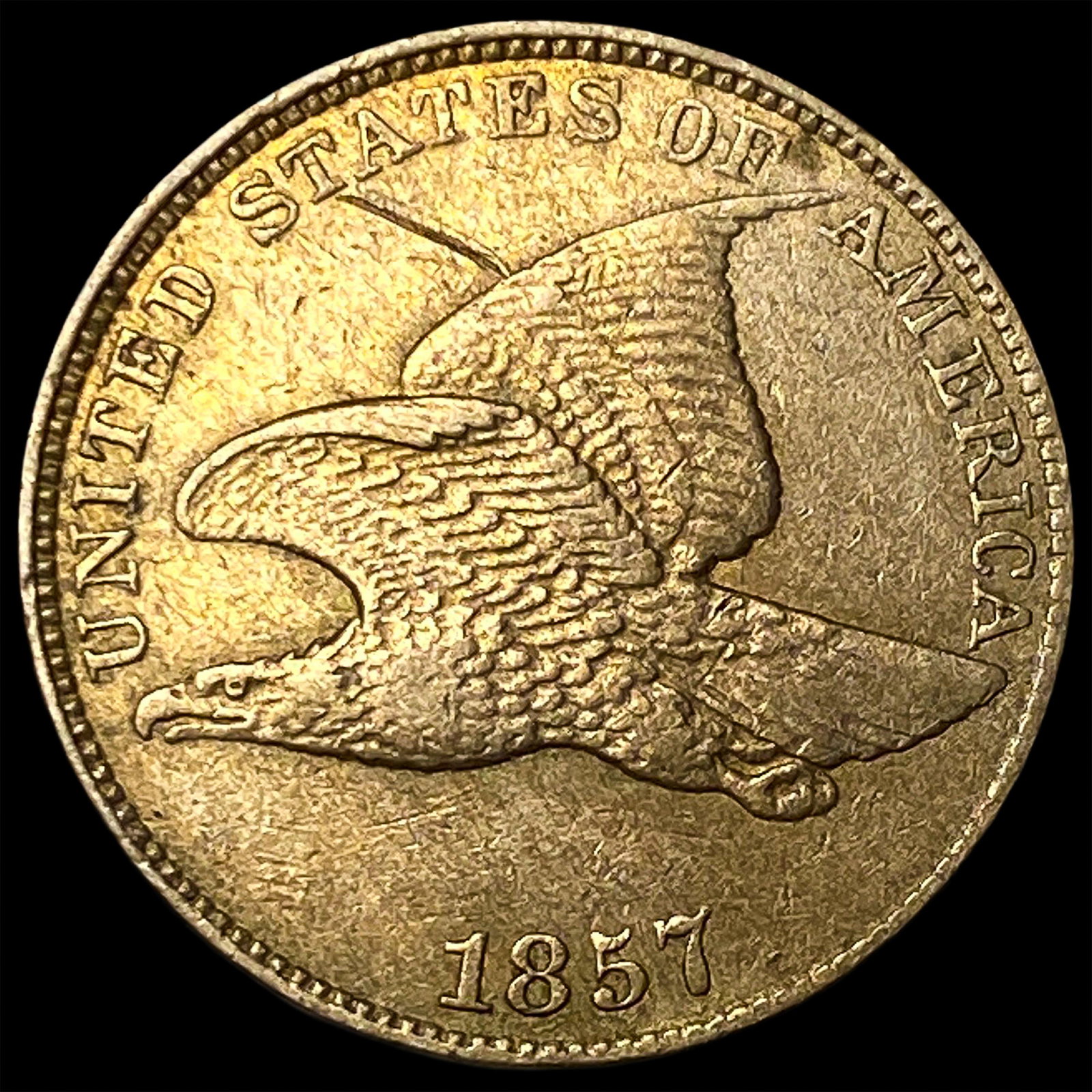 1857 Flying Eagle Cent HIGH GRADE: 1857 Flying Eagle Cent HIGH GRADE