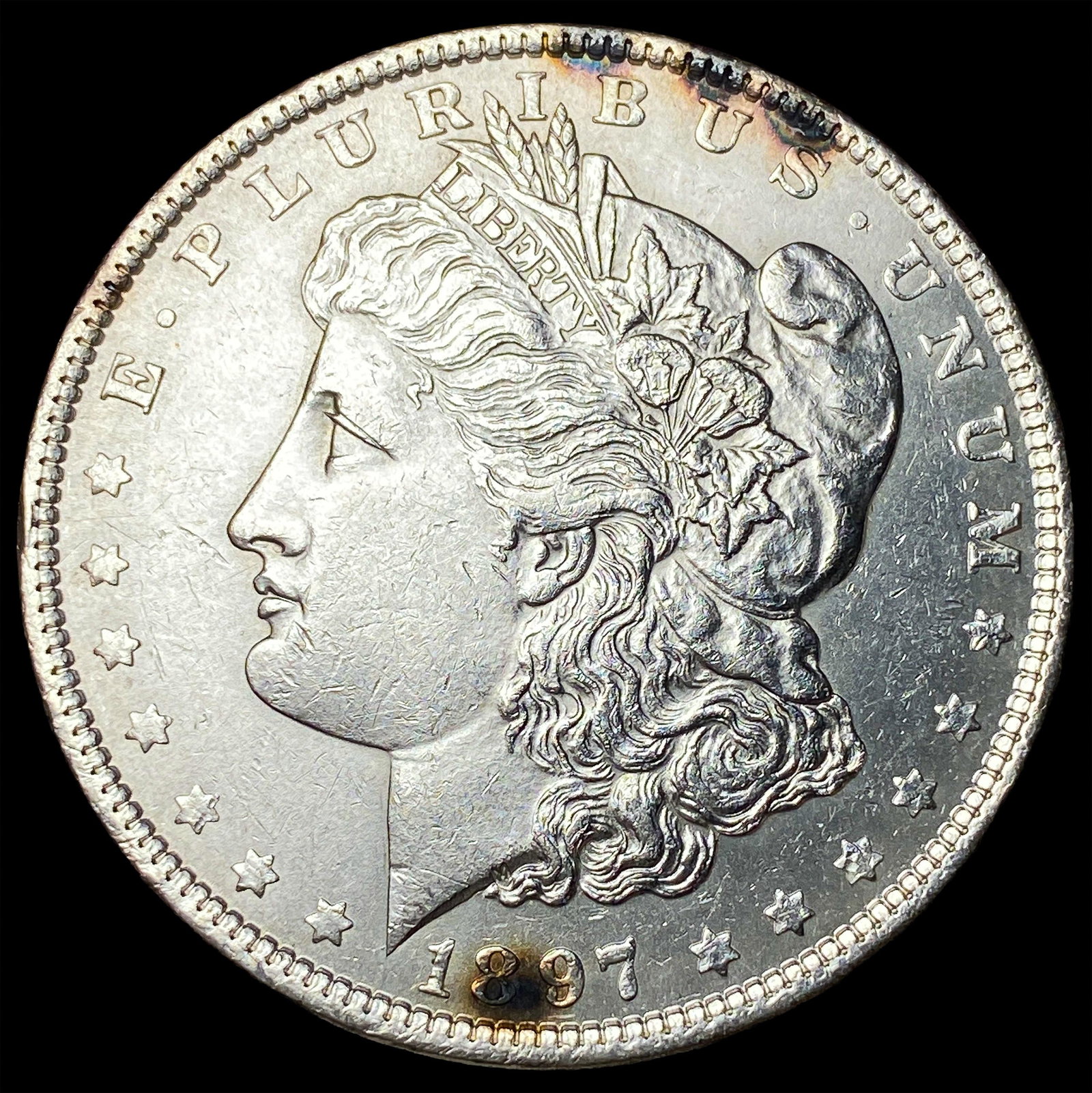 1897 Morgan Silver Dollar UNCIRCULATED: 1897 Morgan Silver Dollar UNCIRCULATED