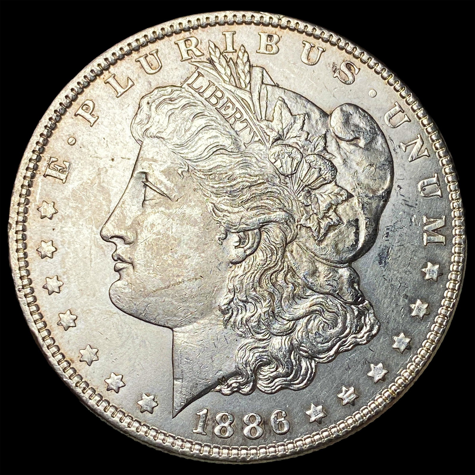 1886 Silver Morgan Dollar UNCIRCULATED: 1886 Silver Morgan Dollar UNCIRCULATED