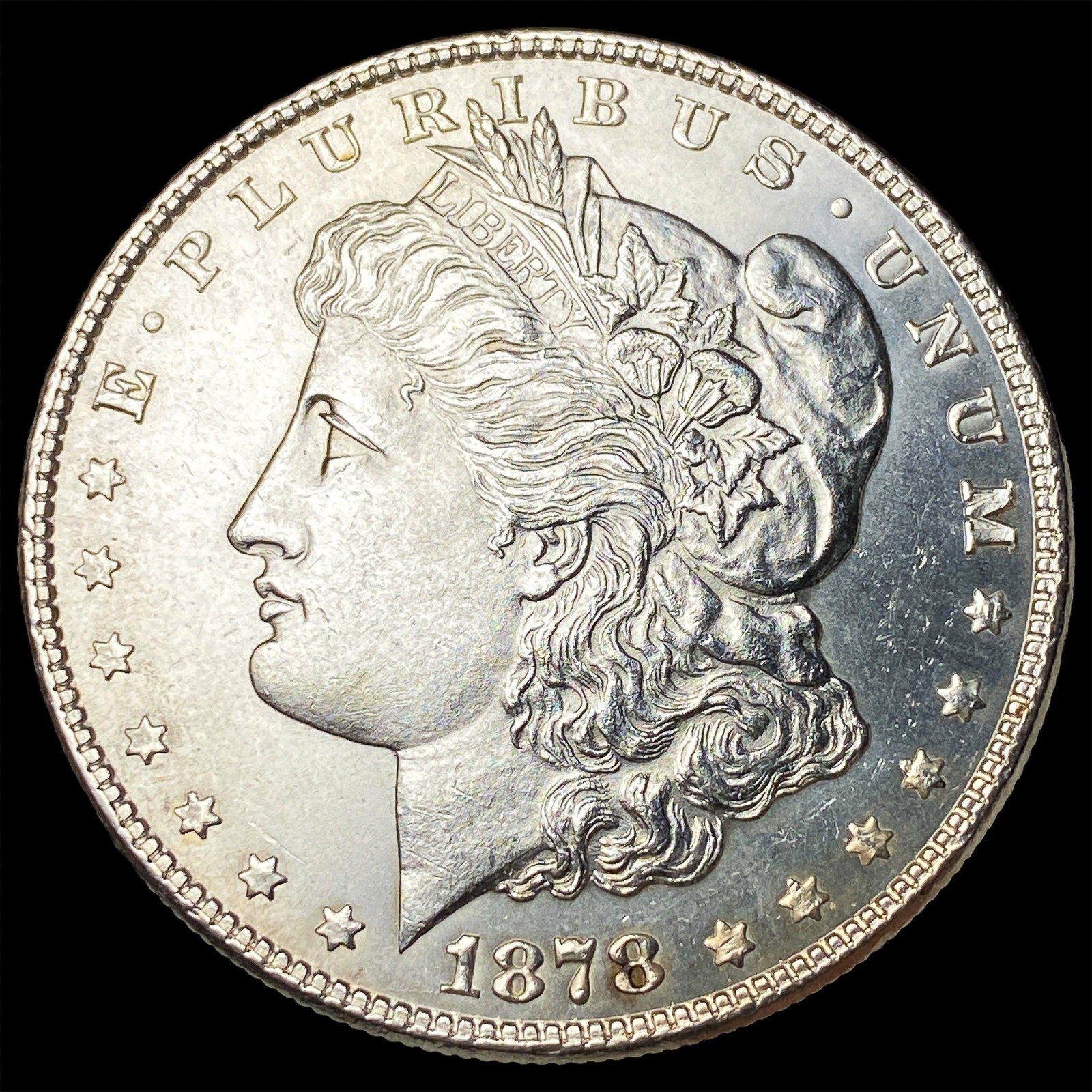 1878 Silver Morgan Dollar UNCIRCULATED: 1878 Silver Morgan Dollar UNCIRCULATED