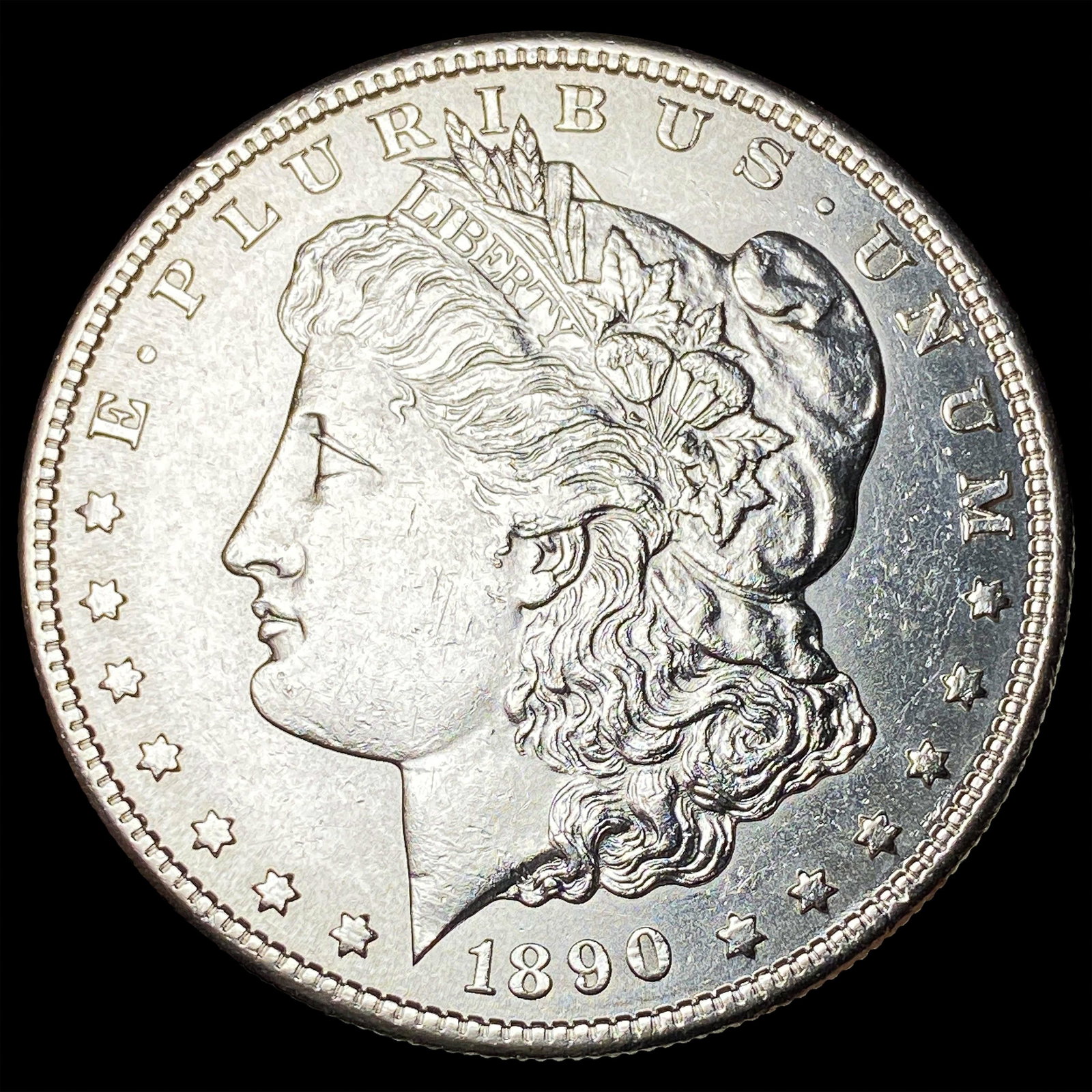 1890-S Silver Morgan Dollar UNCIRCULATED: 1890-S Silver Morgan Dollar UNCIRCULATED