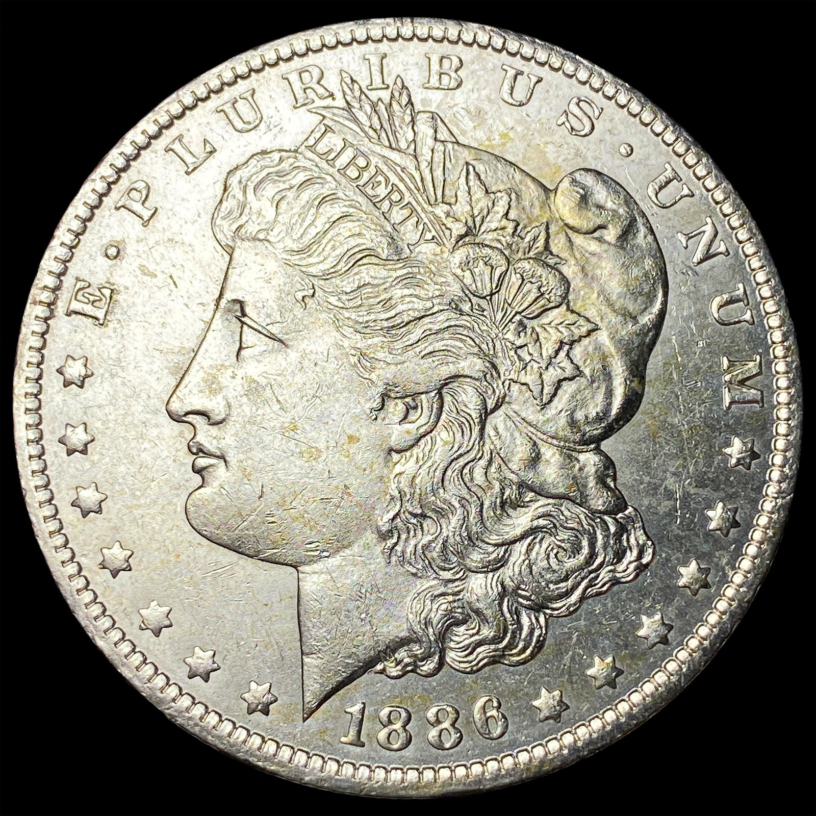 1886-O Silver Morgan Dollar CLOSELY UNCIRCULATED: 1886-O Silver Morgan Dollar CLOSELY UNCIRCULATED