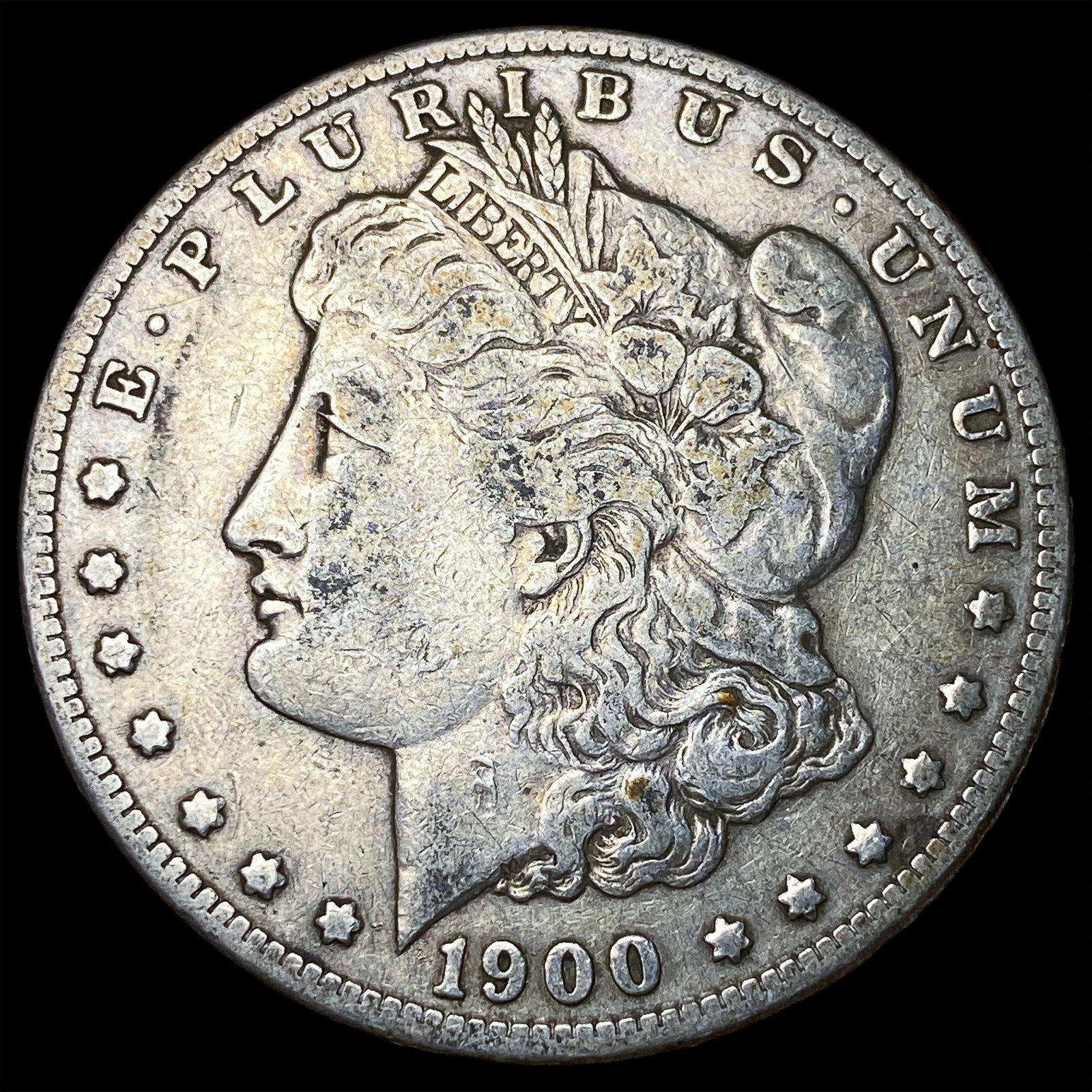 1900-S Silver Morgan Dollar LIGHTLY CIRCULATED: 1900-S Silver Morgan Dollar LIGHTLY CIRCULATED