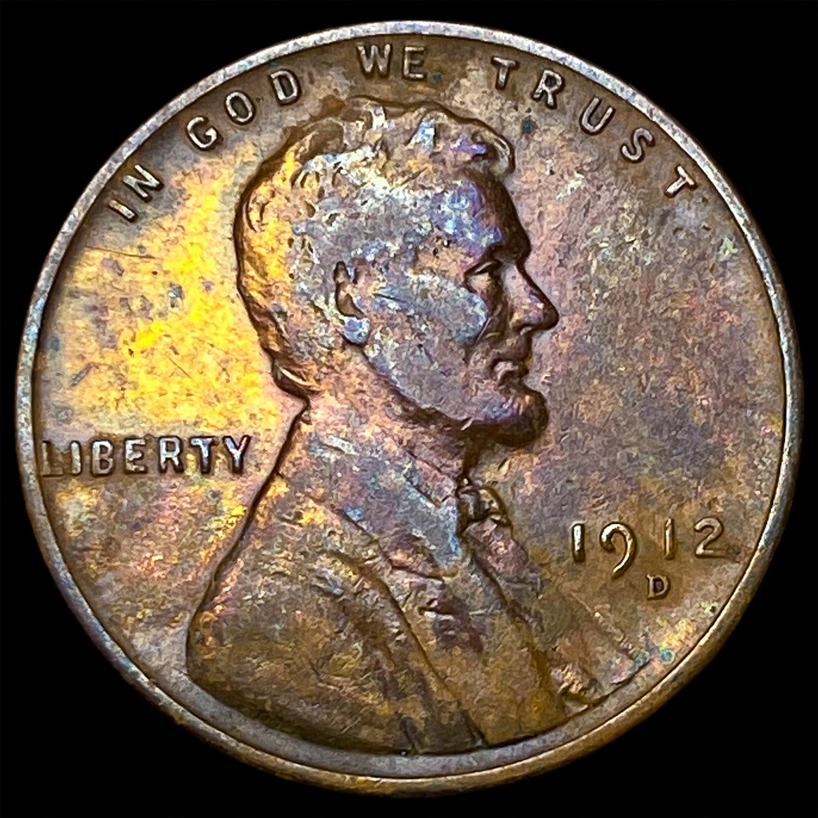 1912-D Lincoln Wheat Cent NEARLY UNCIRCULATED (1 of 2)