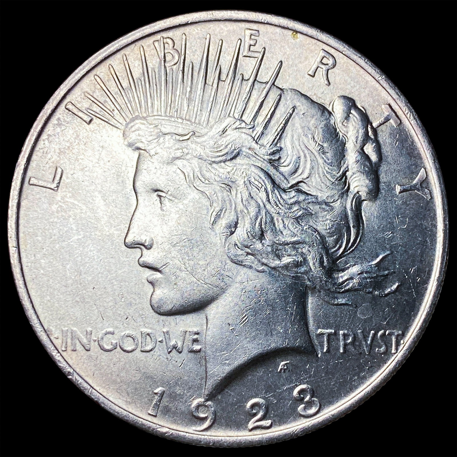 1923 Silver Peace Dollar UNCIRCULATED: 1923 Silver Peace Dollar UNCIRCULATED