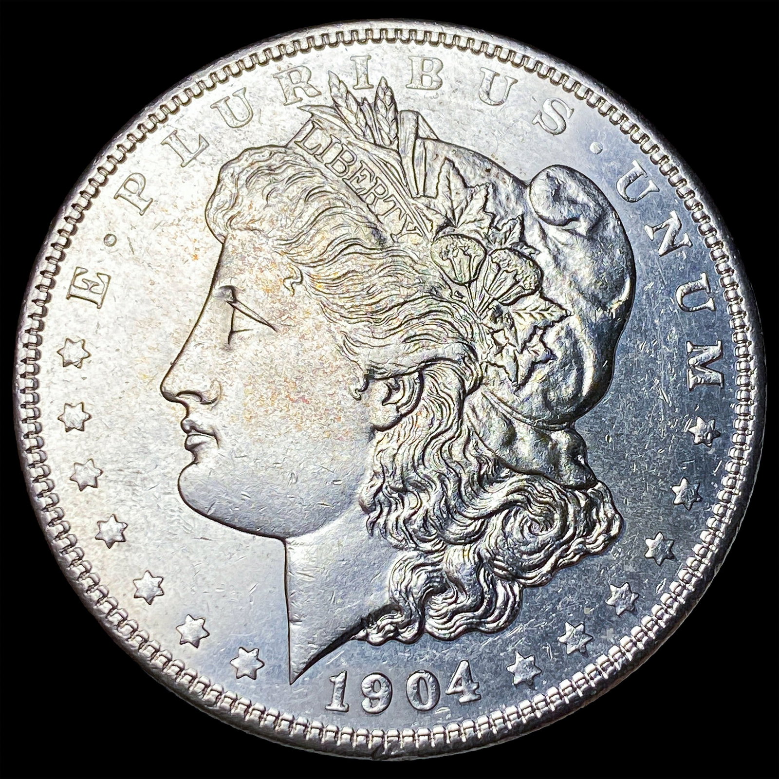 1904 Morgan Silver Dollar UNCIRCULATED: 1904 Morgan Silver Dollar UNCIRCULATED