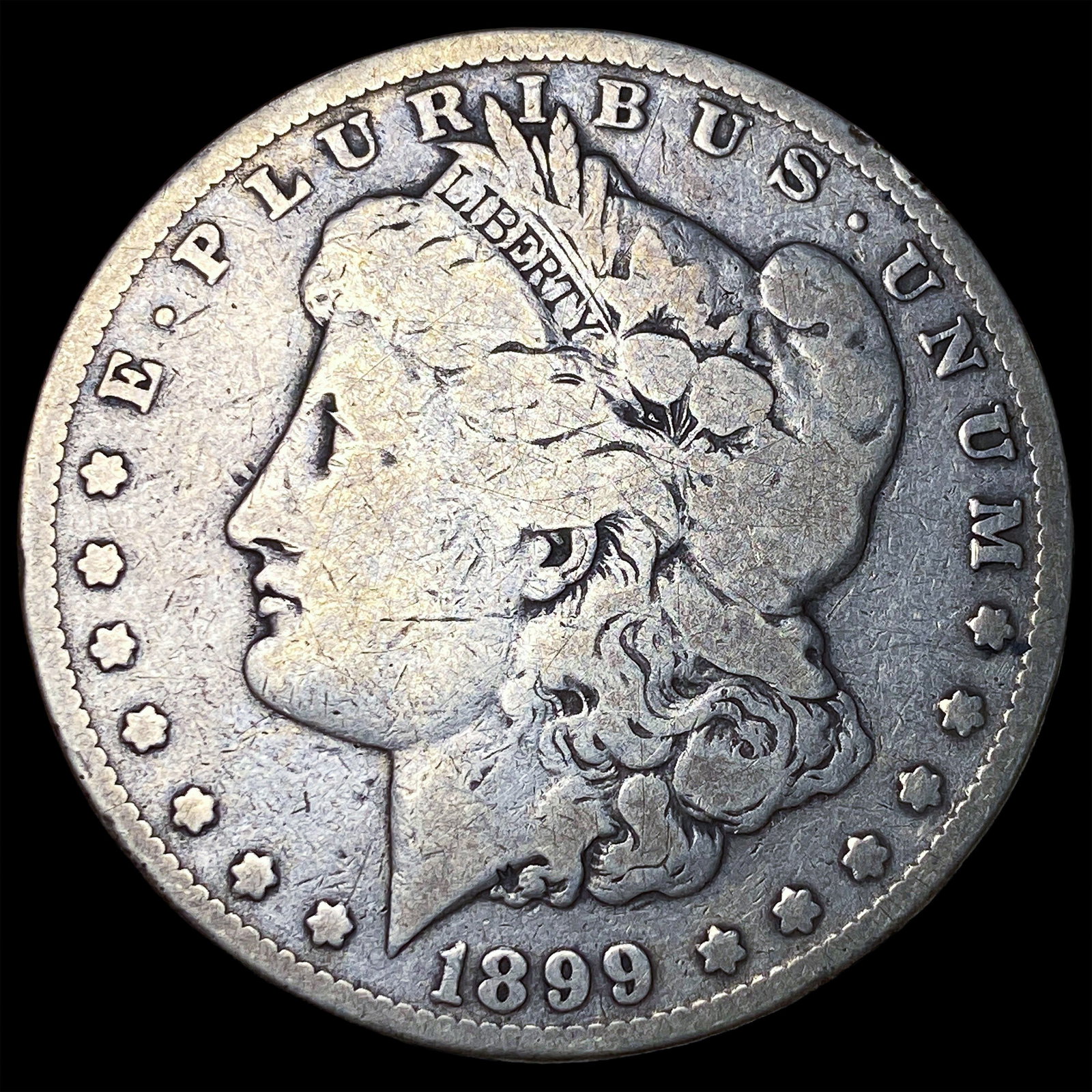 1899 Morgan Silver Dollar NEARLY UNCIRCULATED: 1899 Morgan Silver Dollar NEARLY UNCIRCULATED