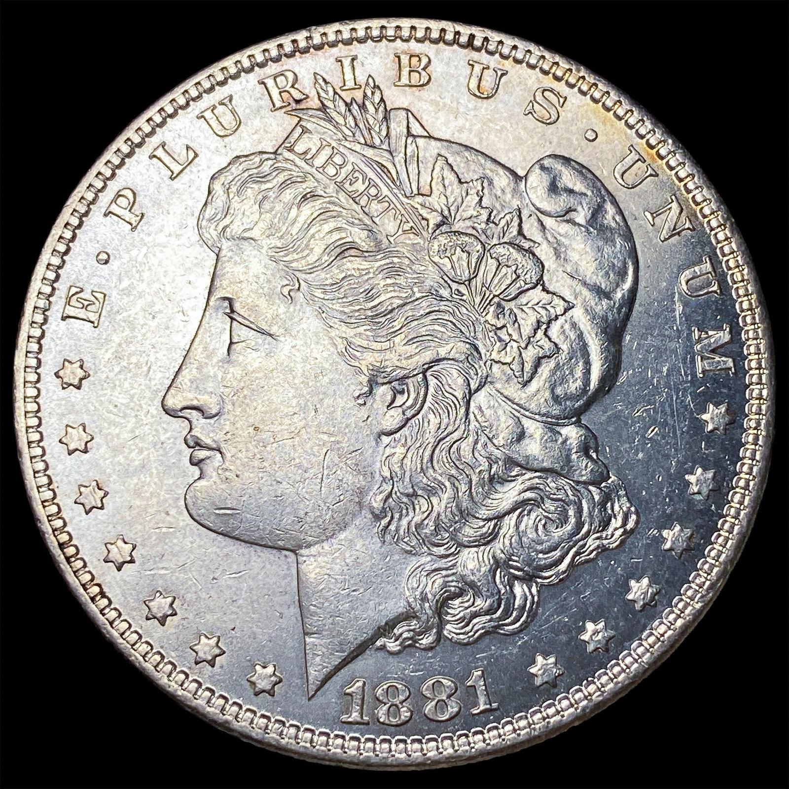 1881-S Silver Morgan Dollar UNCIRCULATED: 1881-S Silver Morgan Dollar UNCIRCULATED